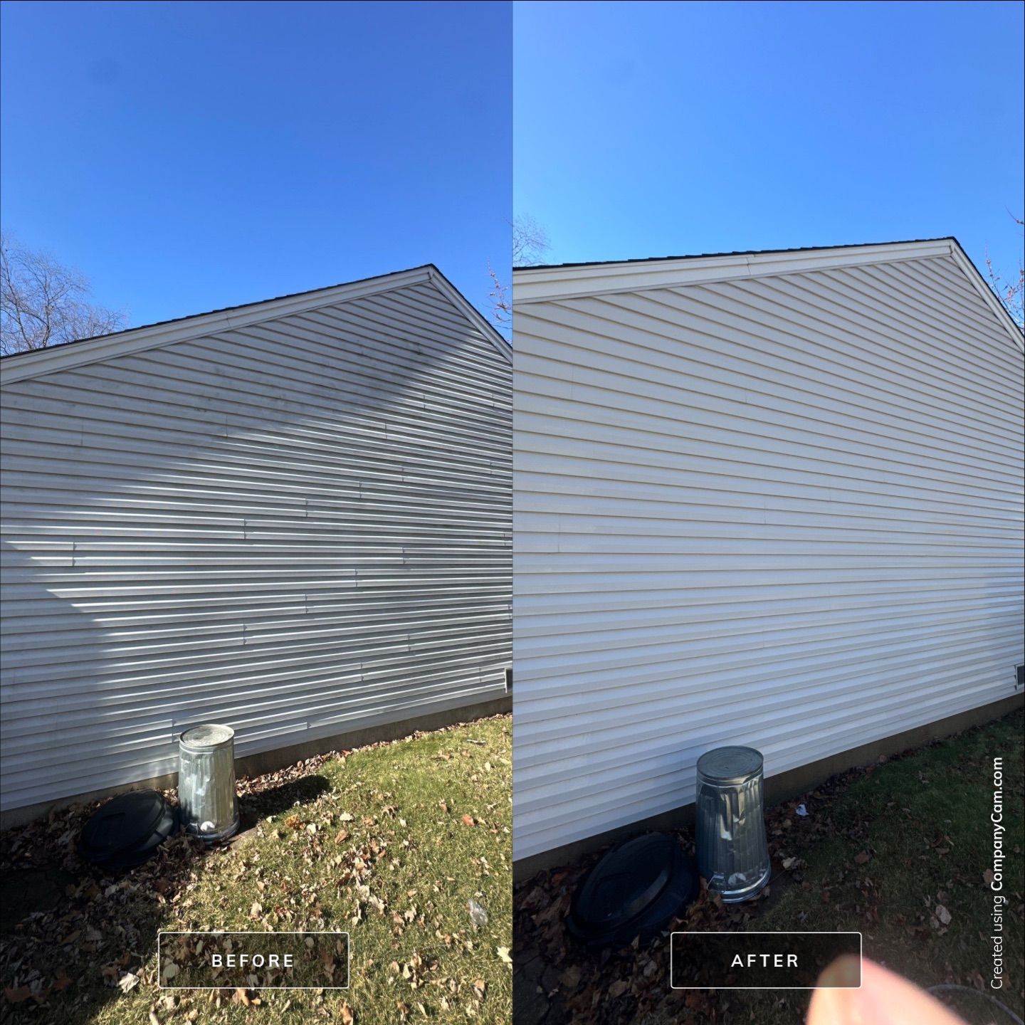 Project in Carol Stream by Simmons Power & Soft Washing