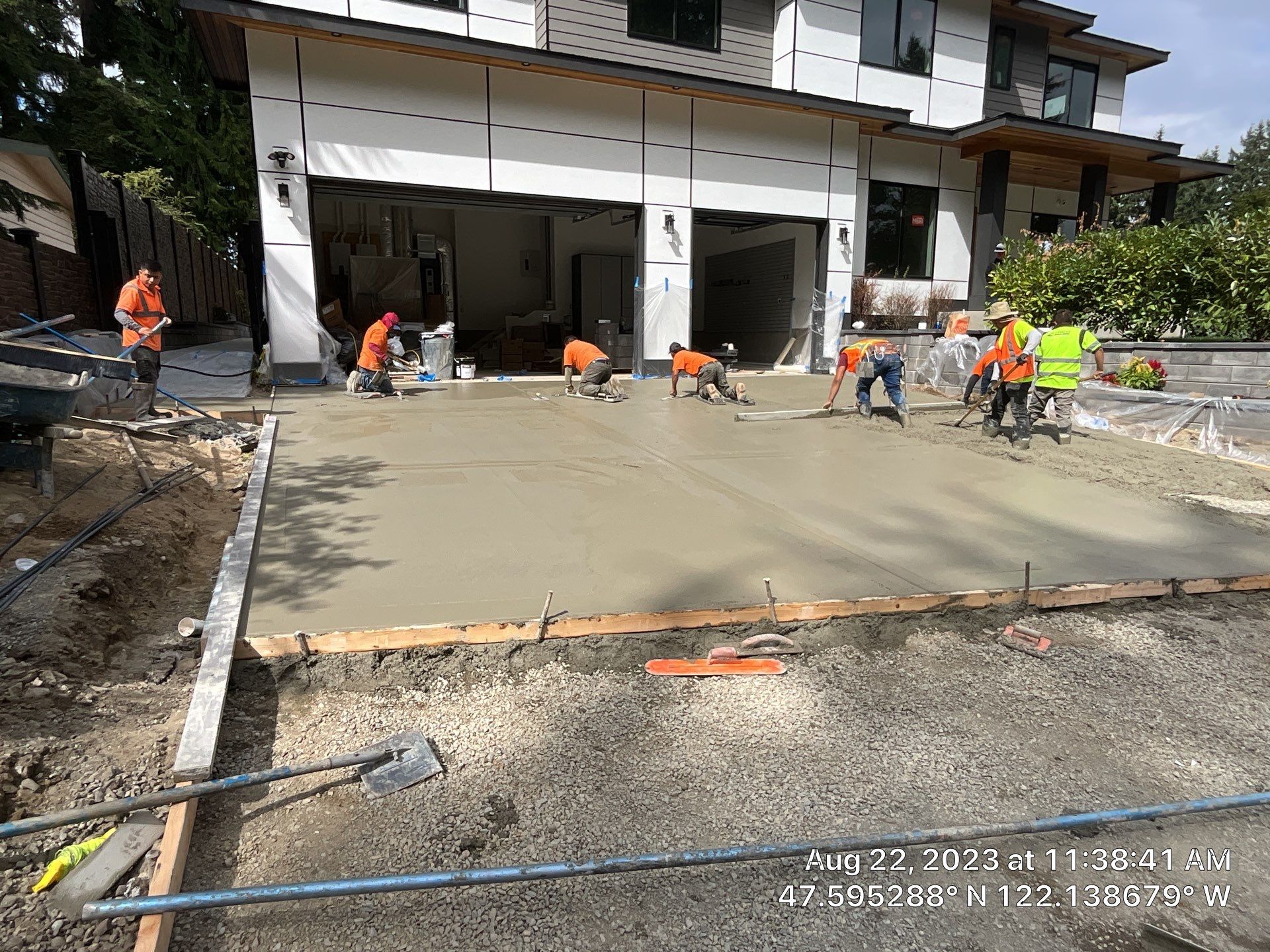 Bruce | Broom Finish Driveway, Concrete Project by Jireh Asphalt & Concrete Inc 