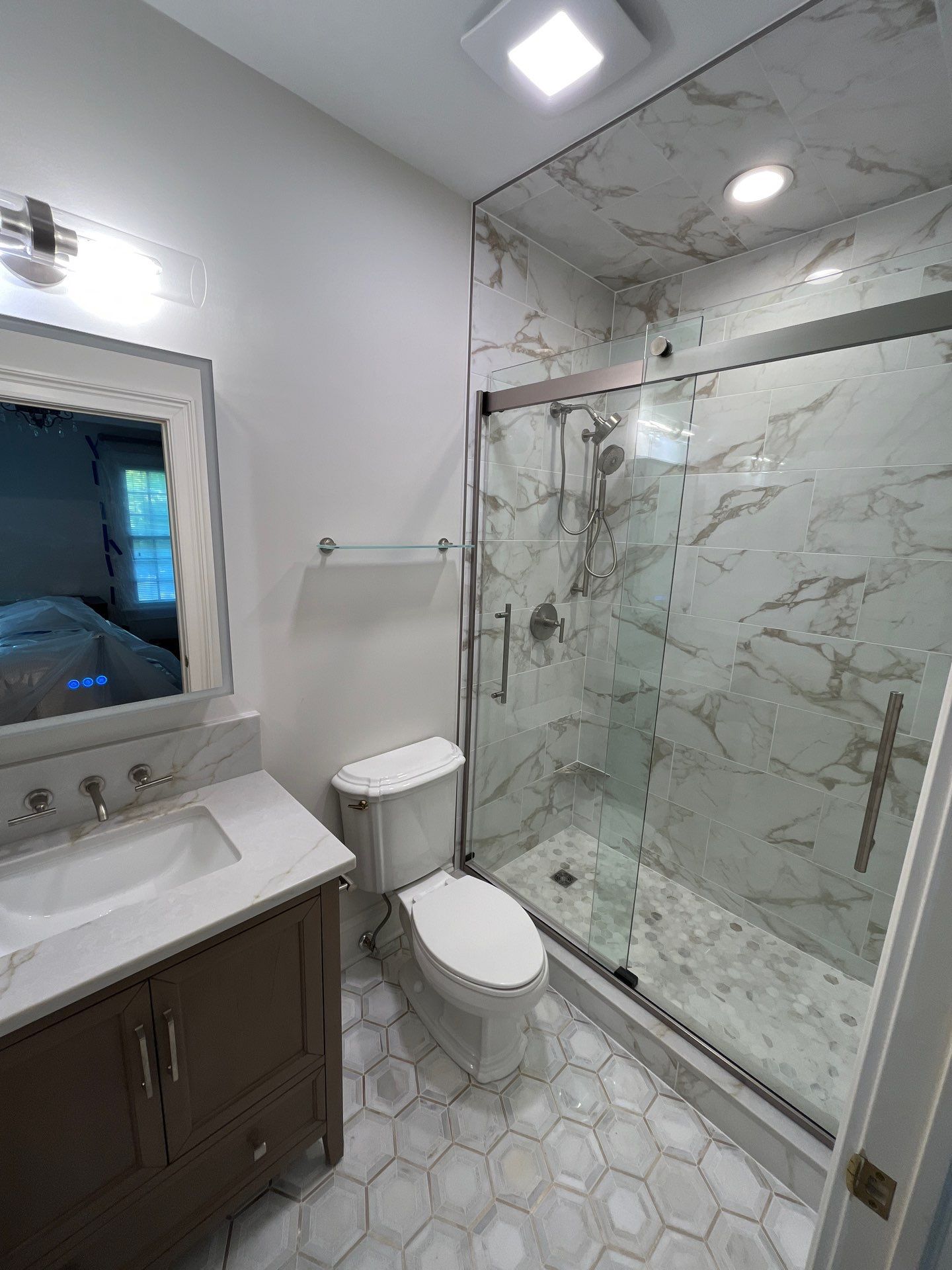 Triple Bath in Hinsdale by Snap Home Solutions