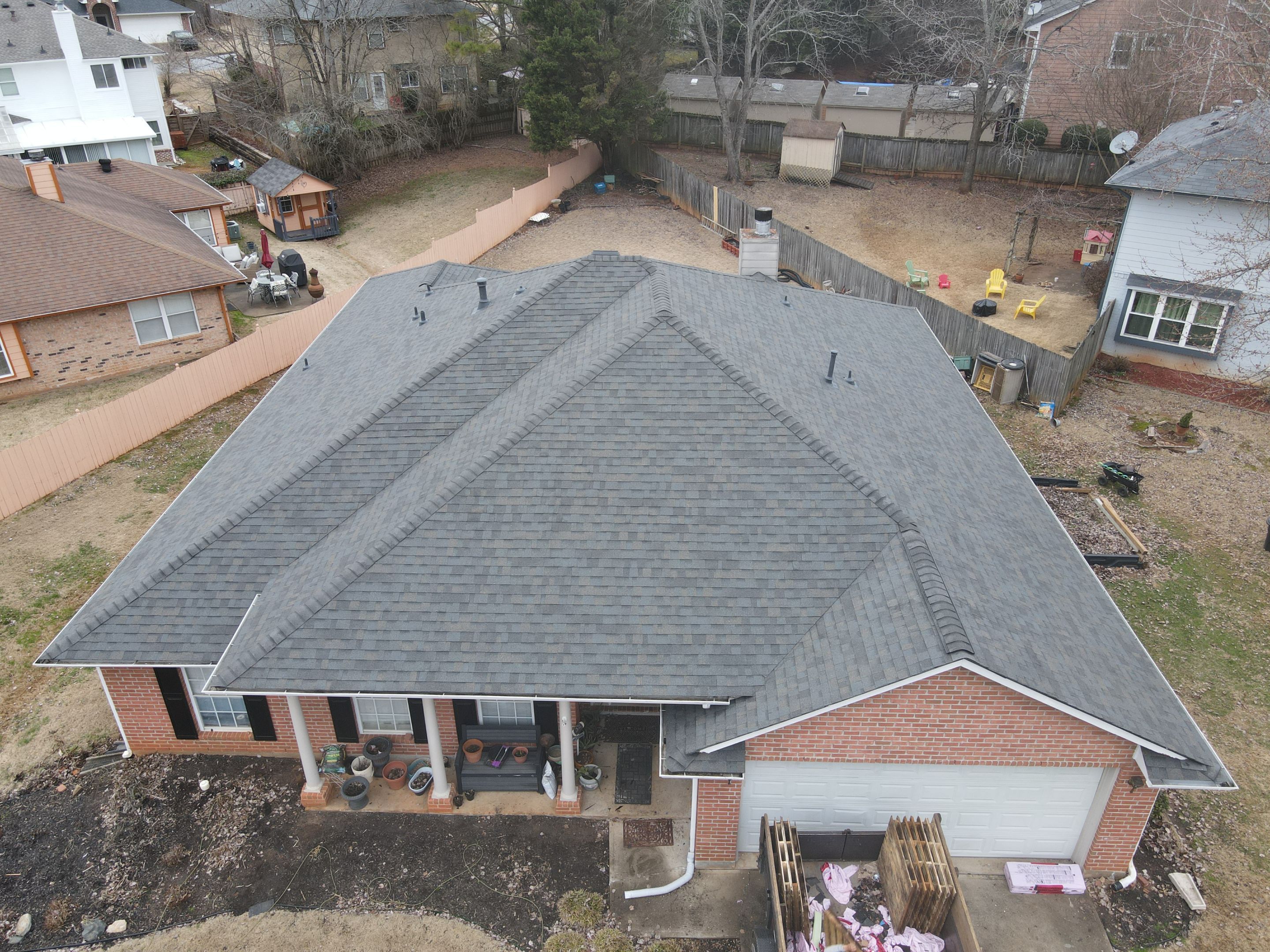 Residential Roofing Installation using Owens Corning by Inspector Roofing and Restoration