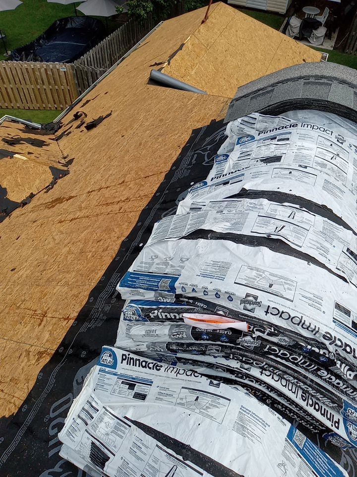 Residential Roofing Installation using Atlas Pinnacle Impact+ by Talya Roofing