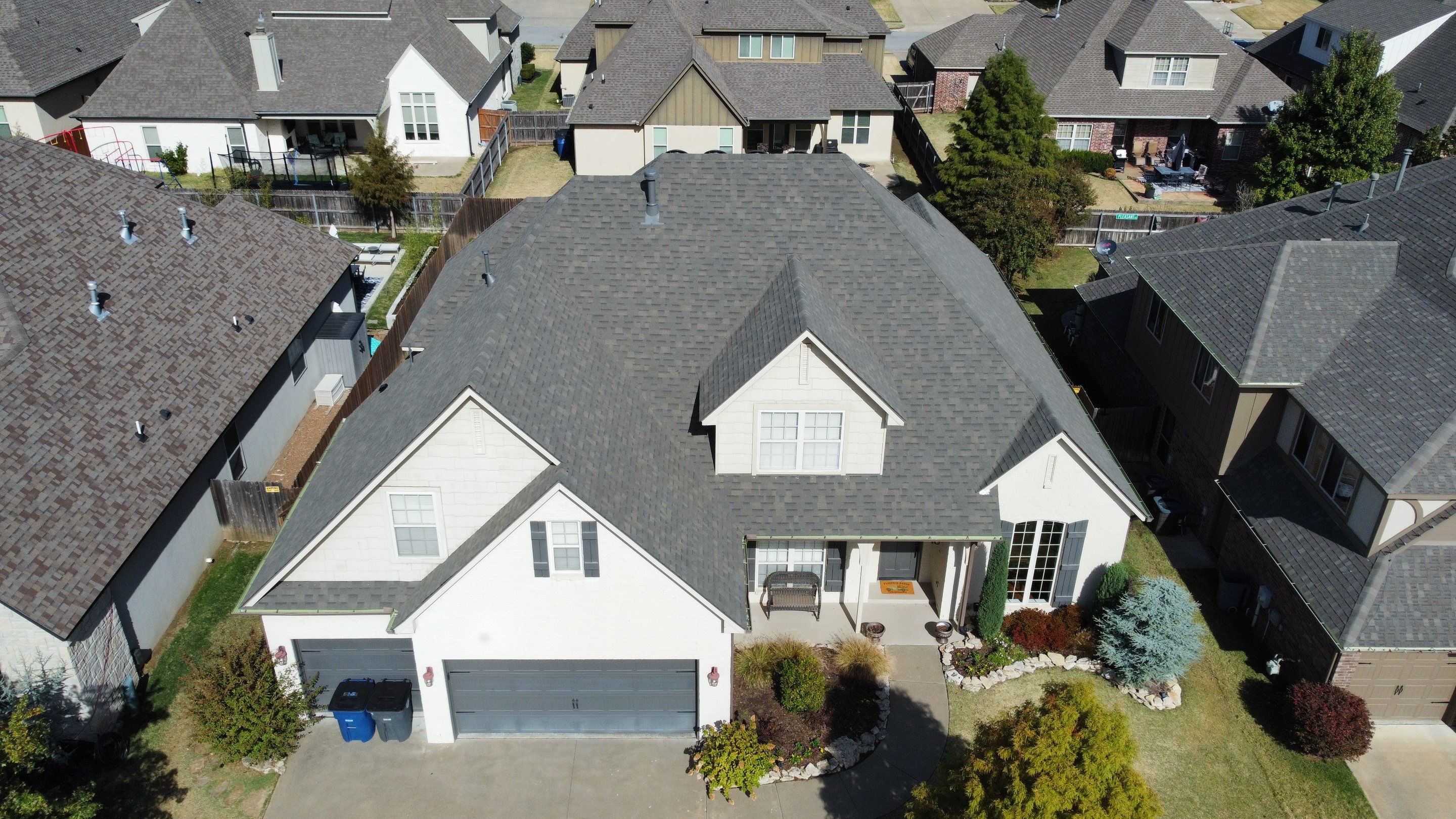 Residential Roof Replacement using Malarkey Vista (Weathered Wood) by Sentry Roofing