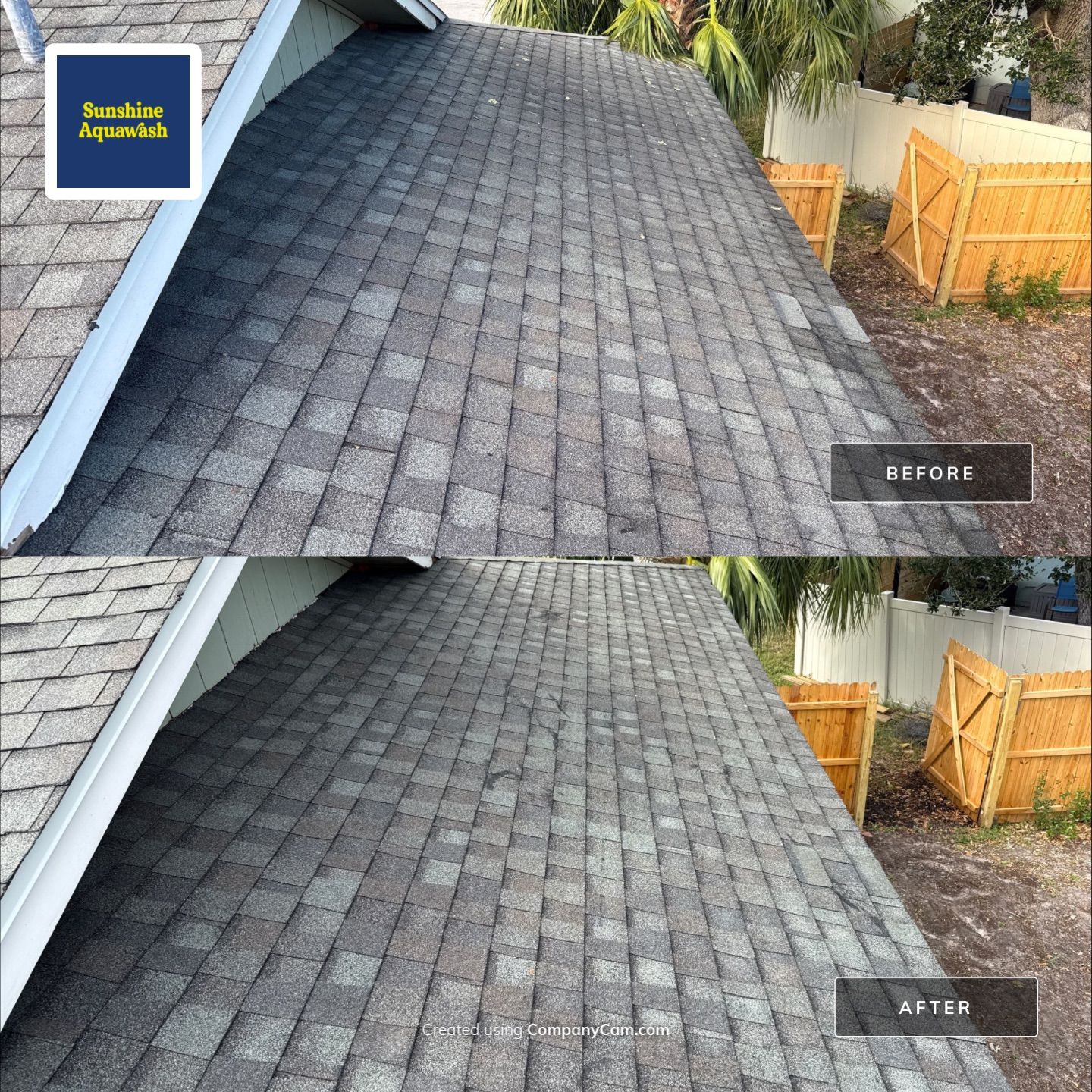 Complete Roof, Pool Deck, and Driveway Cleaning in Catalina Community, Bradenton, FL by Sunshine AquaWash