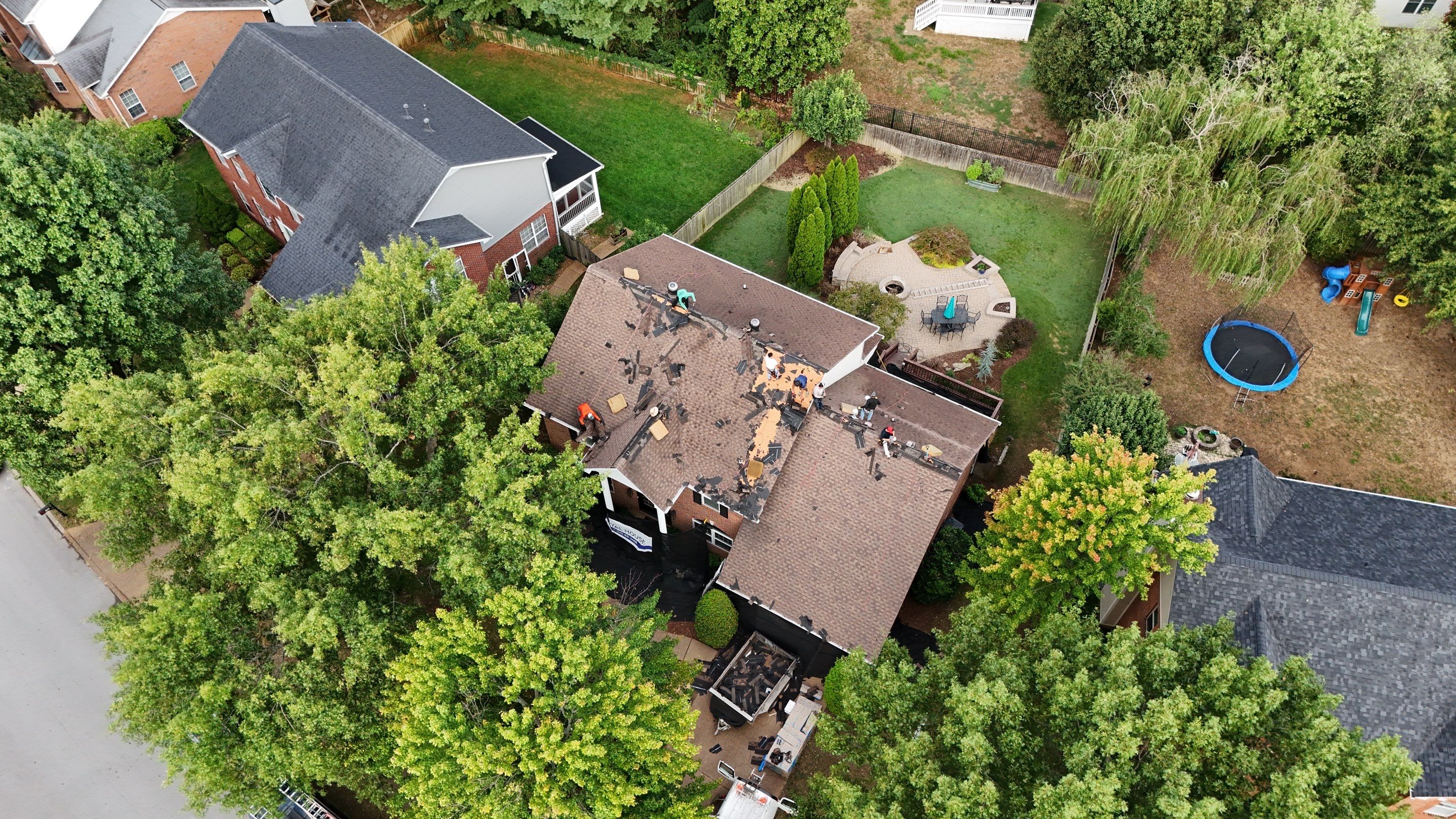 Charcoal Black Re-Roof by Royal House LLC