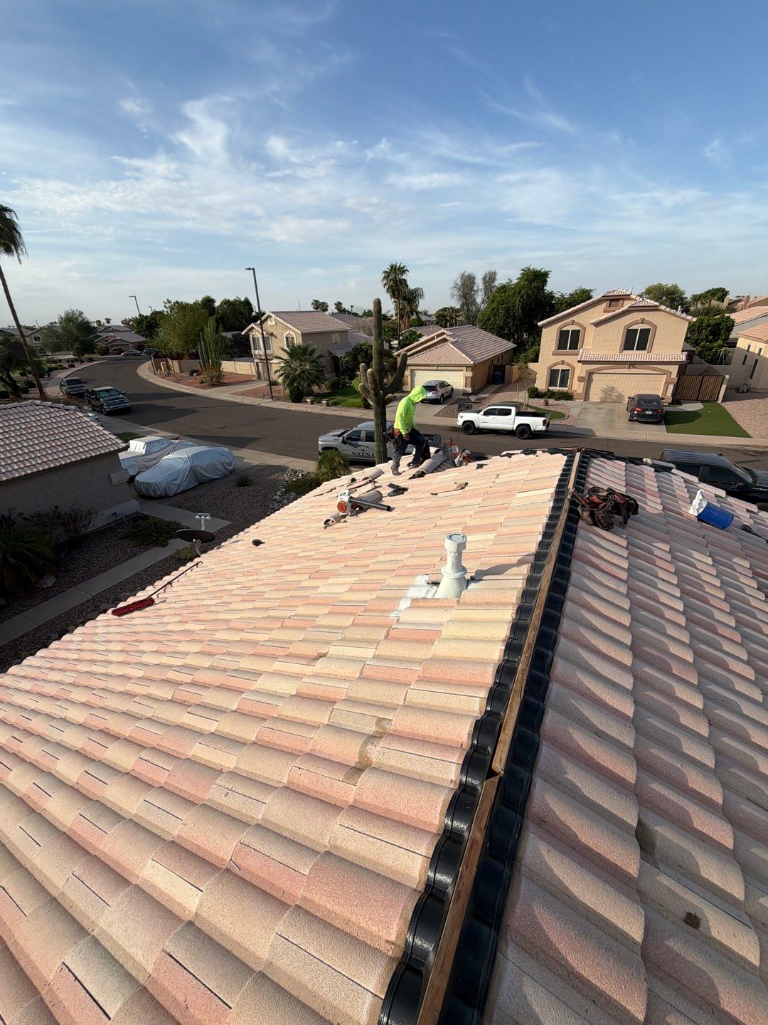 Project in Mesa, AZ by Saint Roofing
