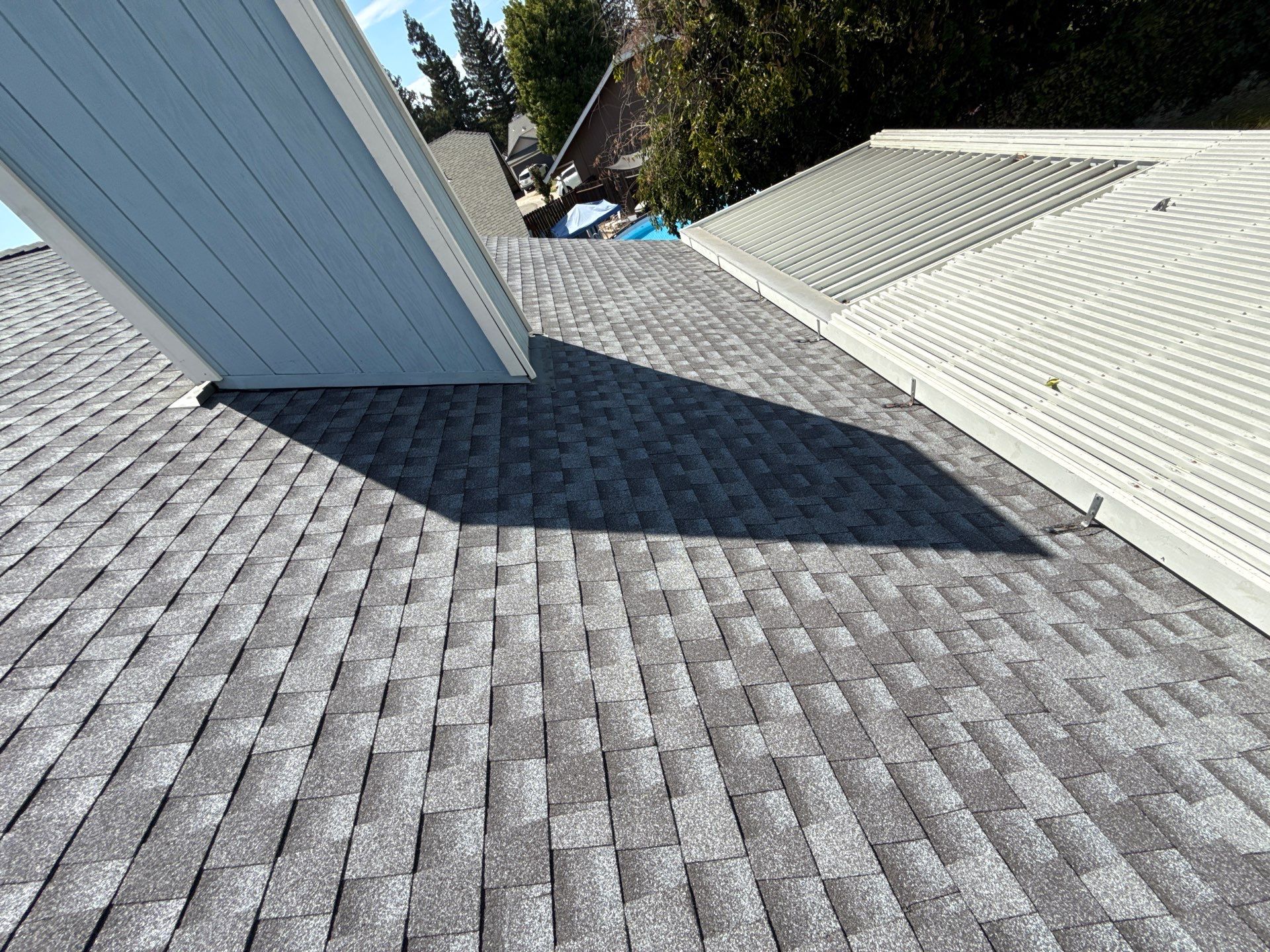 Residential Reroof using GAF HDZ RS by Nextop Roofing