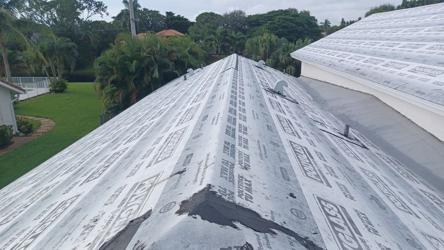 Residential Roofing Installation using Eagle Roofing Tile by BLUES BROTHERS ROOFING