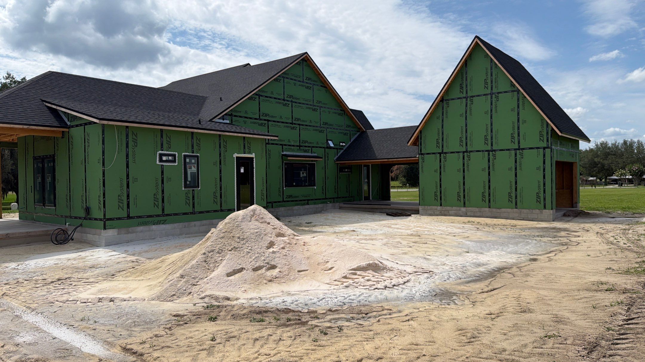 New Construction Andersen Fibrex Windows and Provia Doors in Melrose by Windows & Doors Store