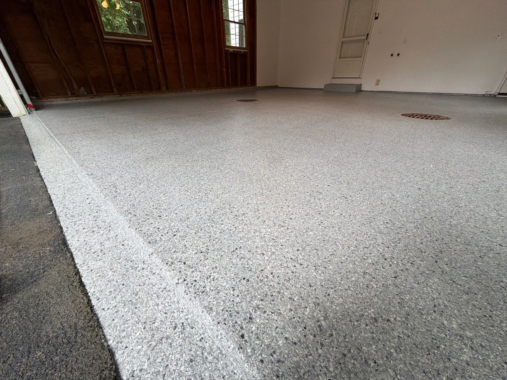 Vintage Silverado Garage Coating by NG Masonry & Construction LLC