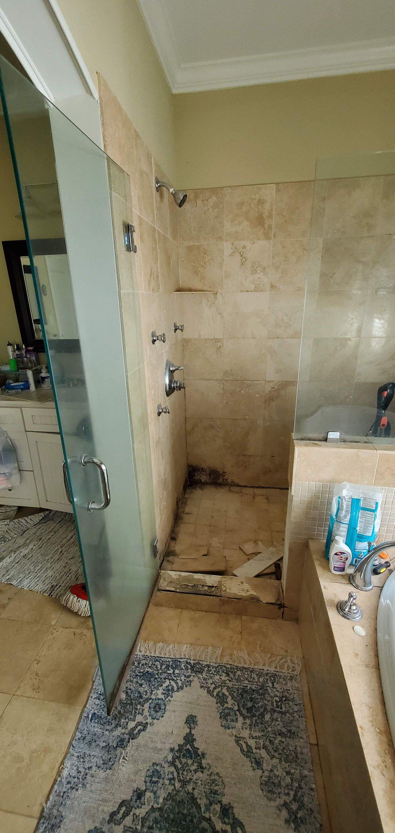 Shower restoration in Loganville by Baxter Professional LLC