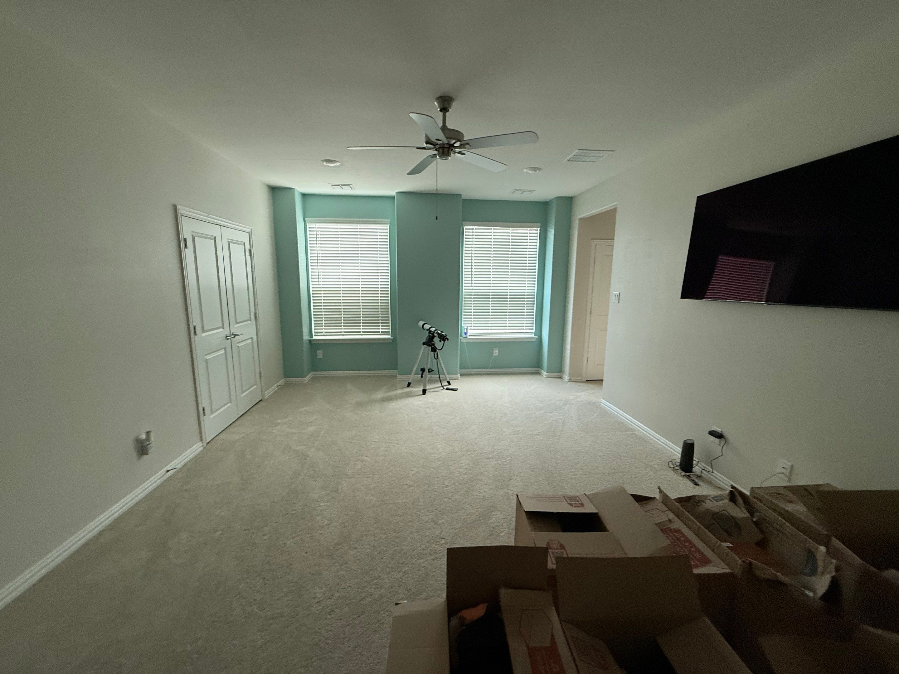 Carpet replacement with Tile and Red Oak Stairs by EL-GC LLC 