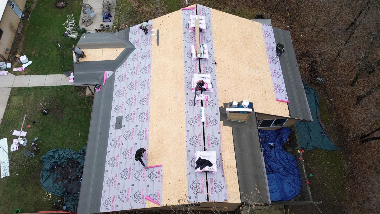 Project in Brainerd by CoMitted 365 Roofing & Exteriors 