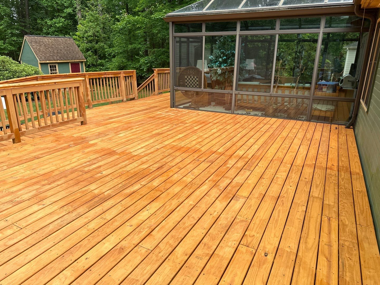 Weathered Deck using AcryFin by DuraSeal