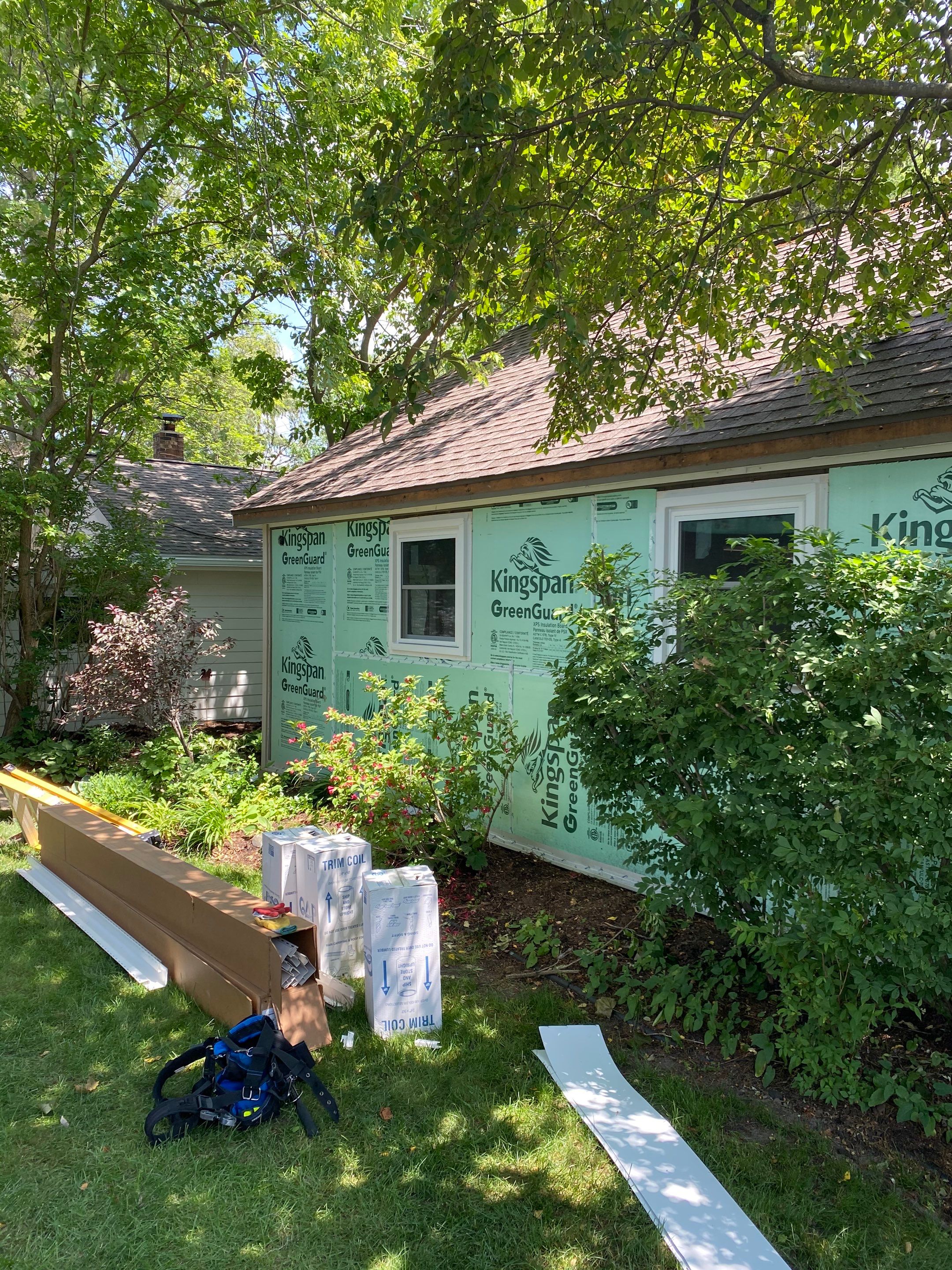 Siding Replacement using CertainTeed Board & Batten by 180 Contractors