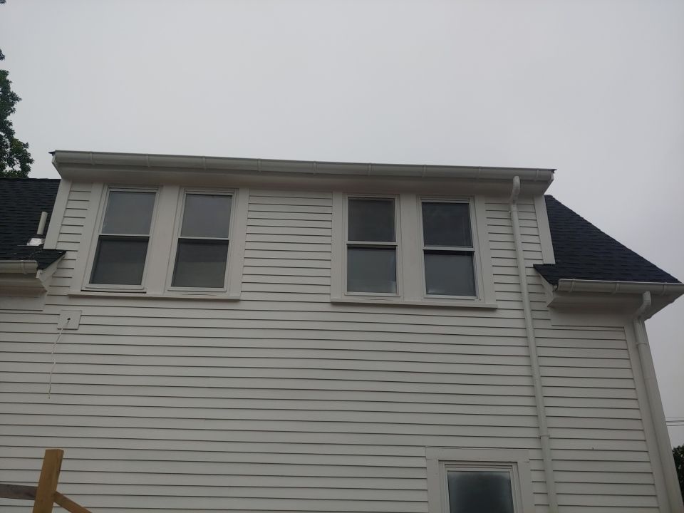 Bridgewater, MA Gutter Installation using Half Round Aluminum Gutter by Gutter Pro Enterprises