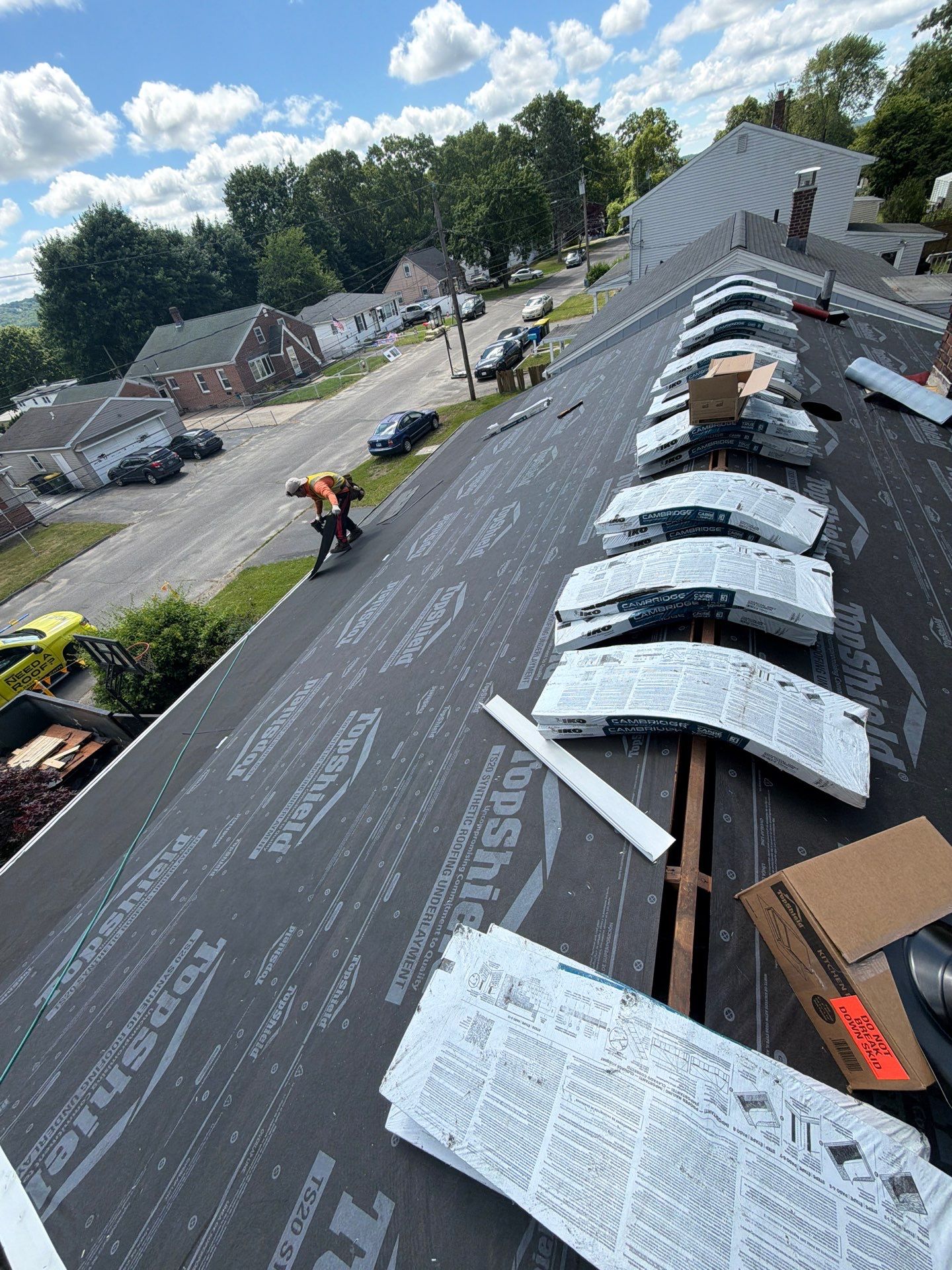 Project in Waterbury, CT by Elitex Roofing
