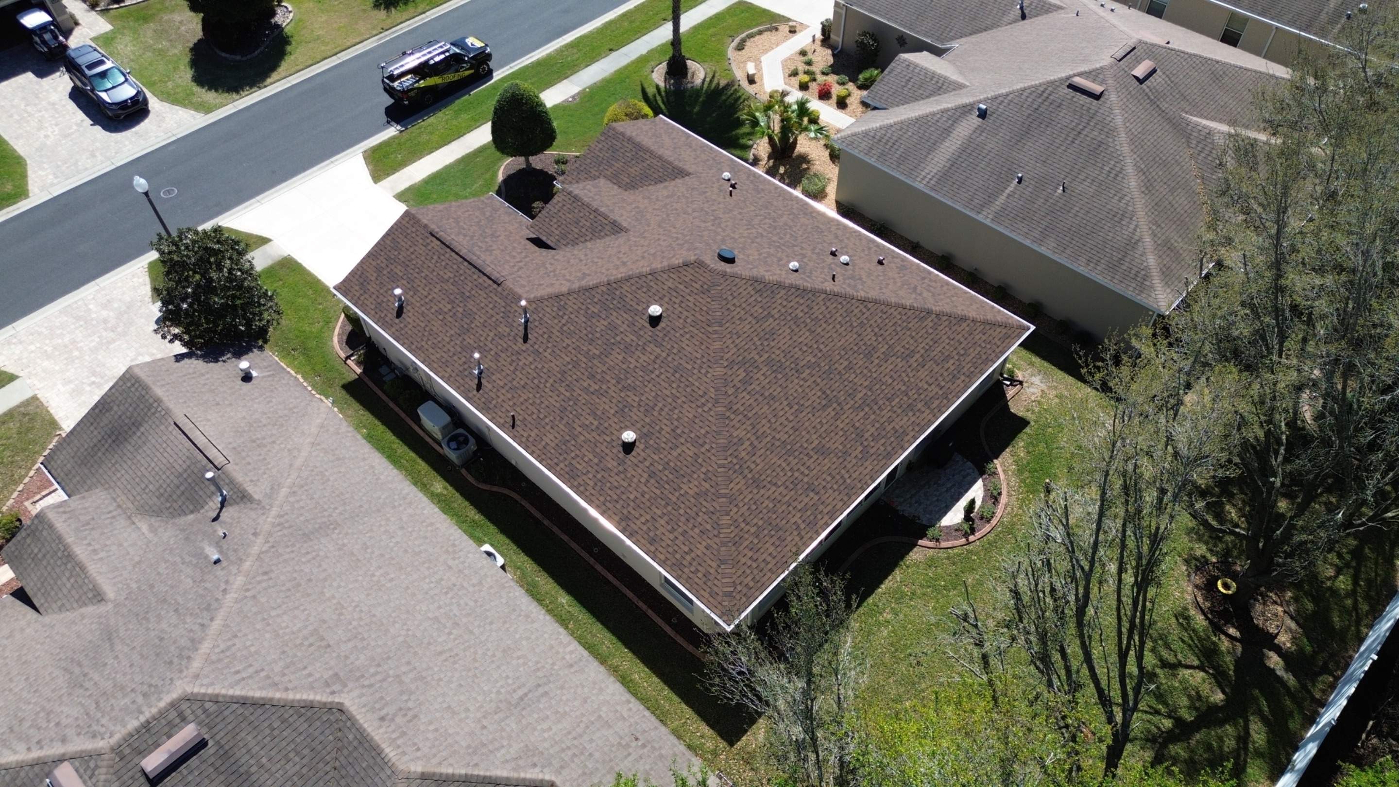 Residential reroof in Ocala FL by Gold Key Roofing