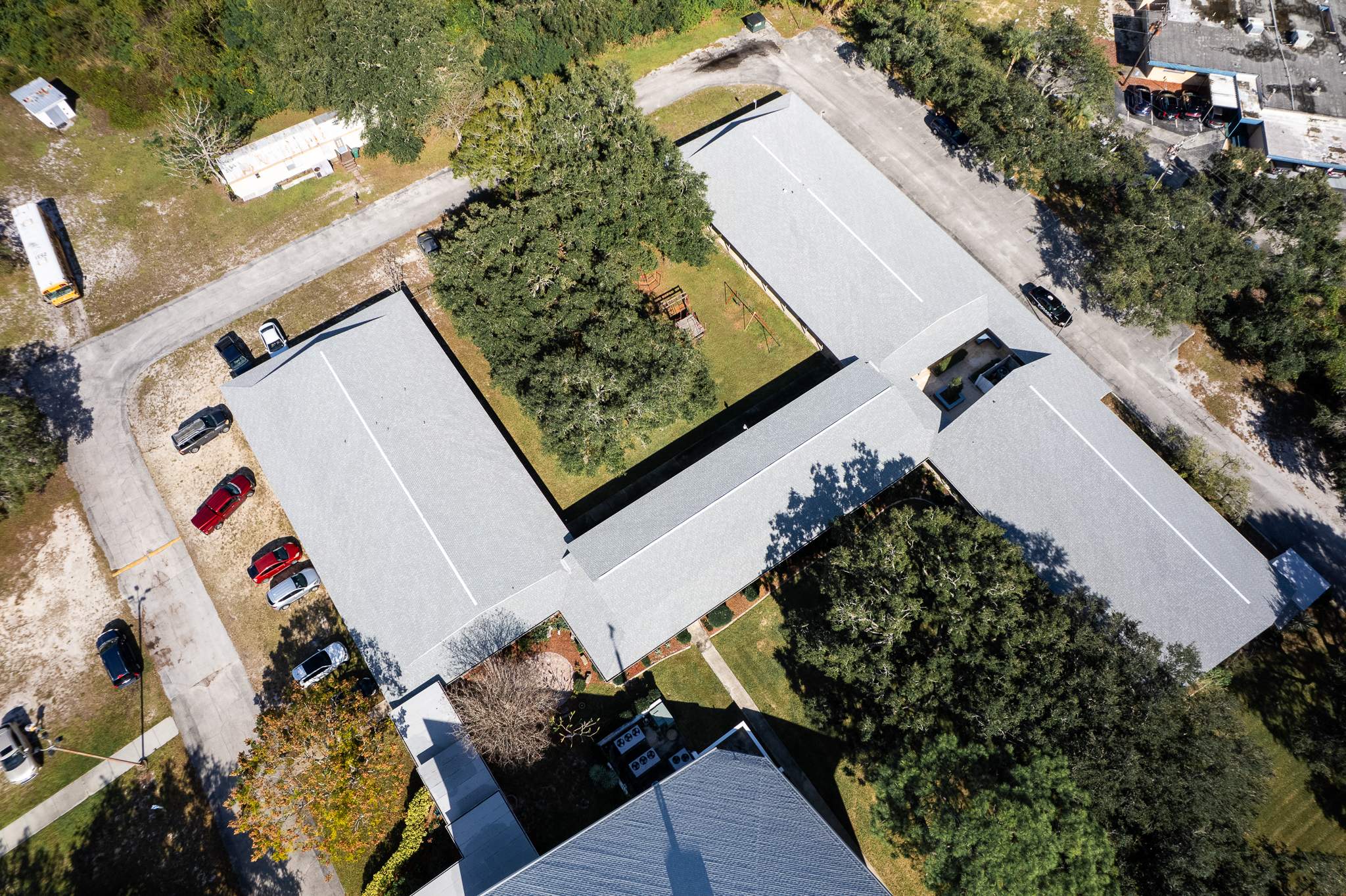 Commercial Roof Replacement for Cocoa Presbyterian Church in Cocoa, Florida by Wiedmann Construction & Roofing