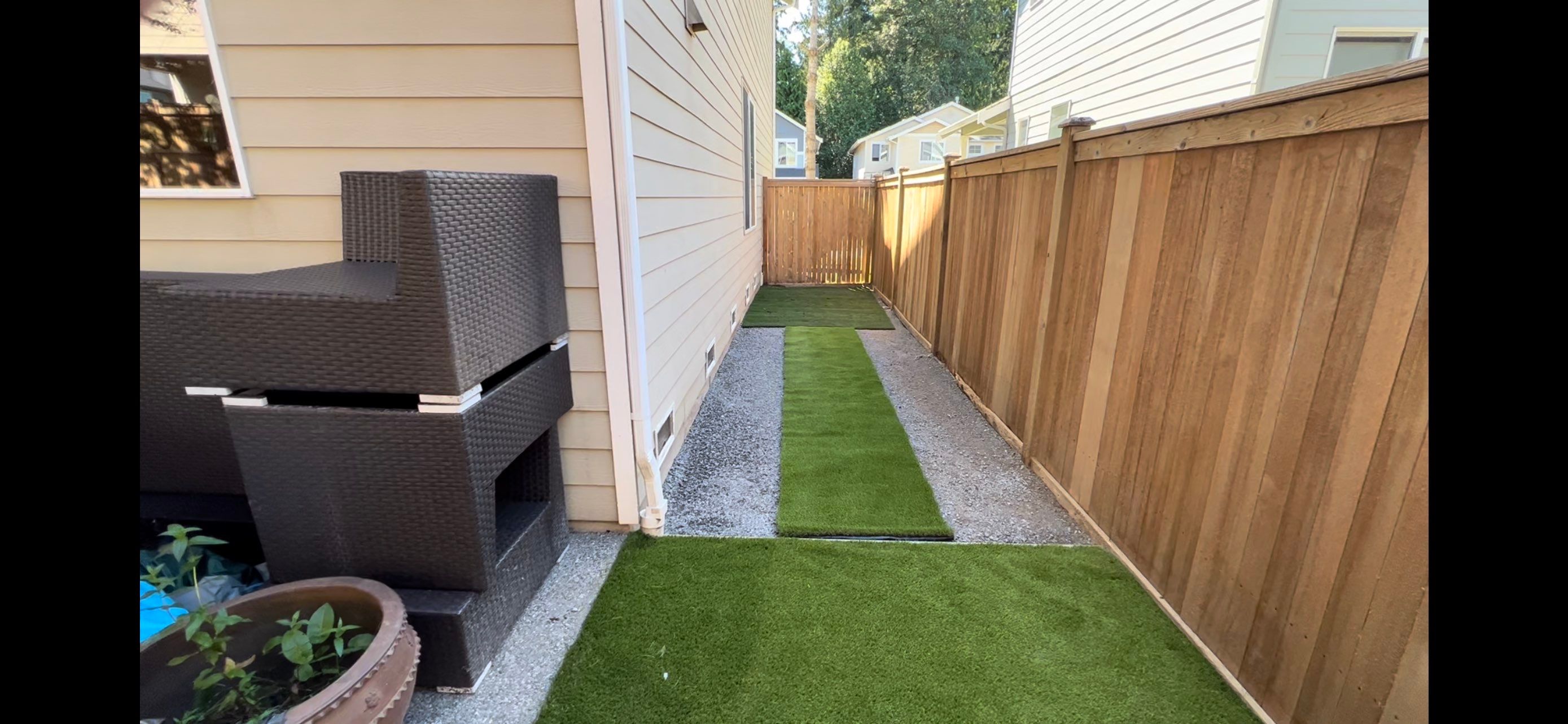 Small Patio Makeover in Lynnwood by Jireh Asphalt & Concrete Inc
