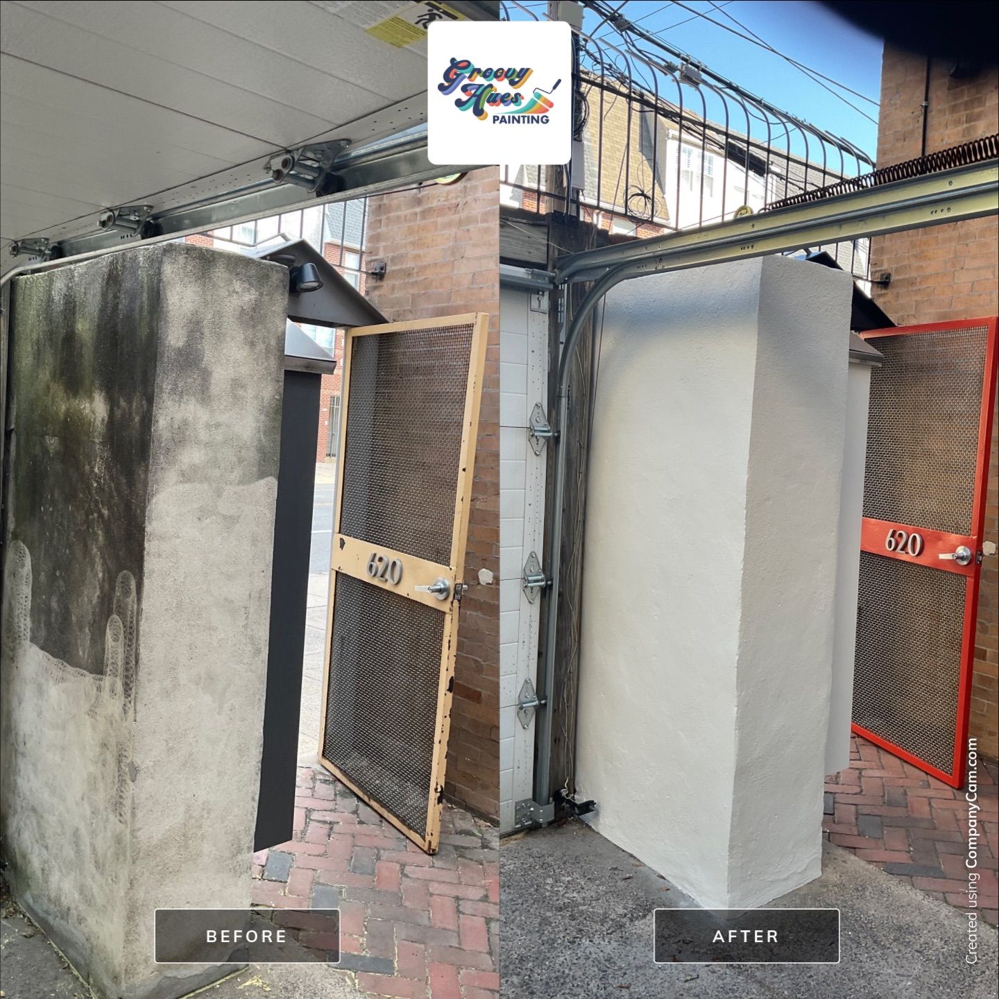 Exterior Refresh at Carriage Court Condominiums in Queen Village  by Groovy Hues