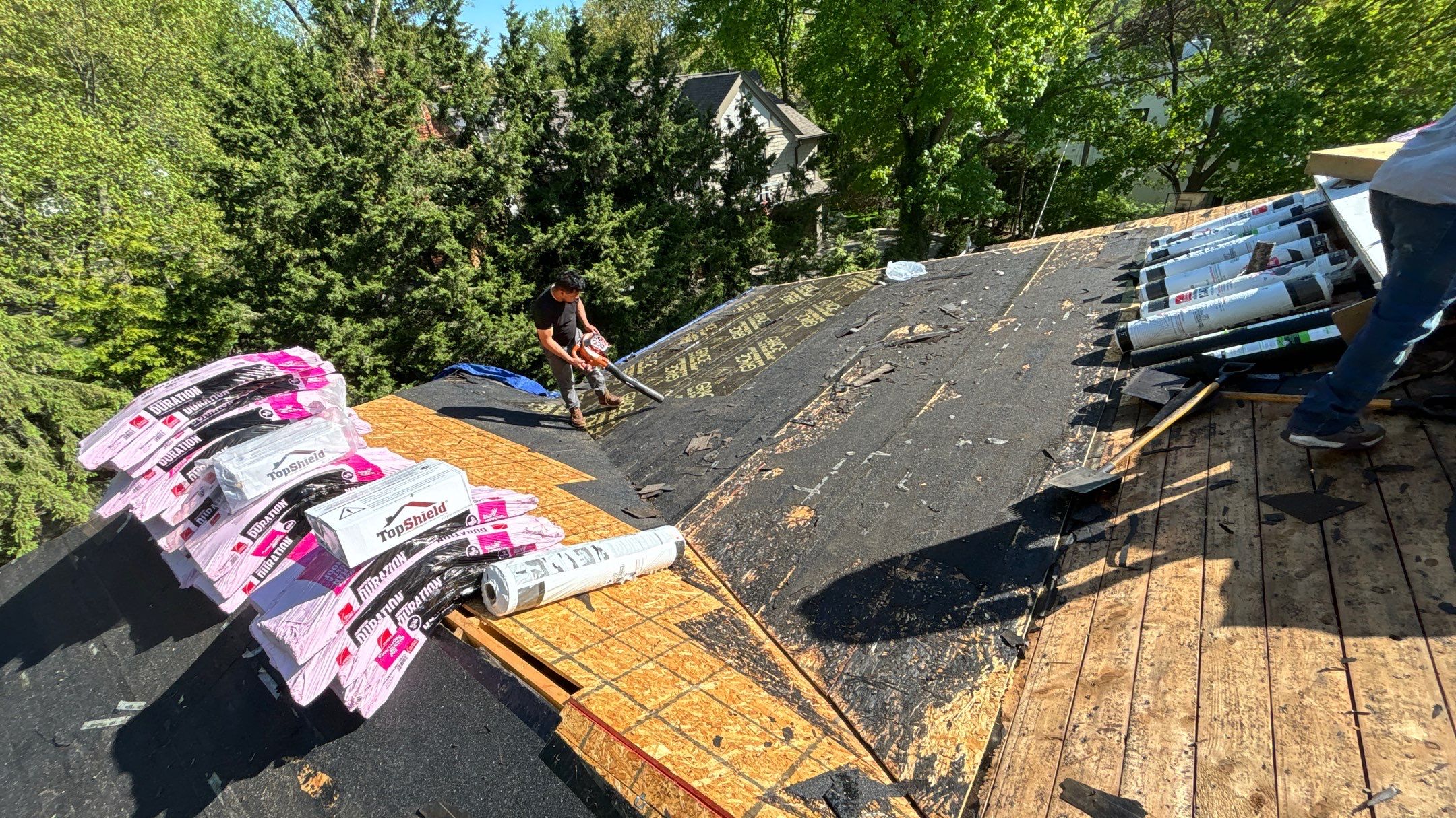 Roof Replacement using Owens Corning Duration by 180 Contractors
