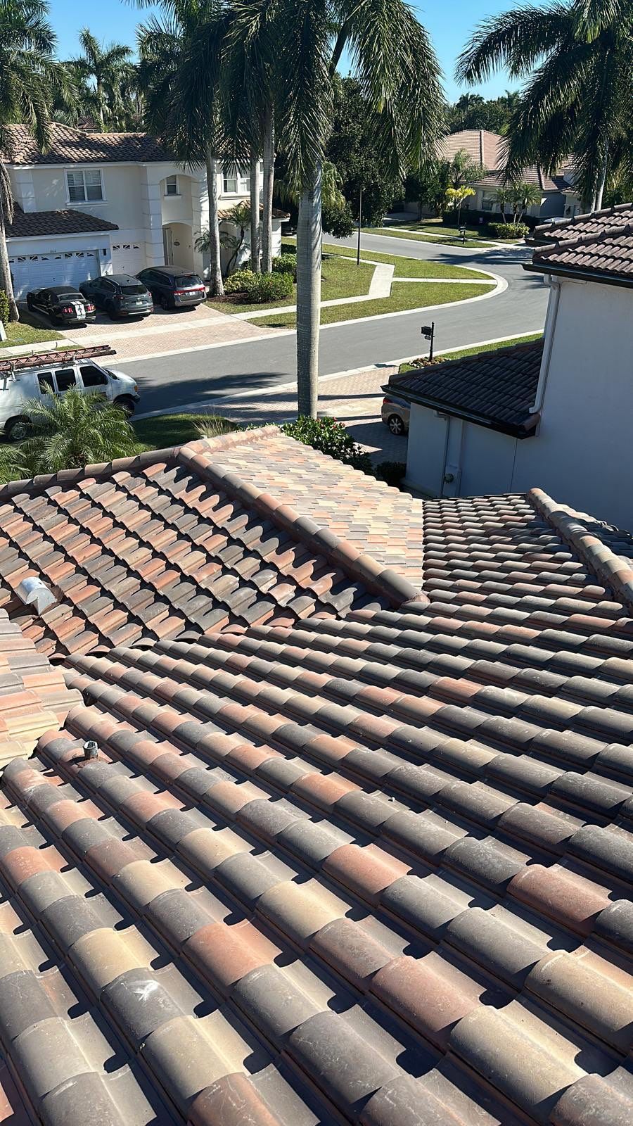 Residential Concrete Tile Roof Replacement in Boca Raton by AJF ROOFING INC