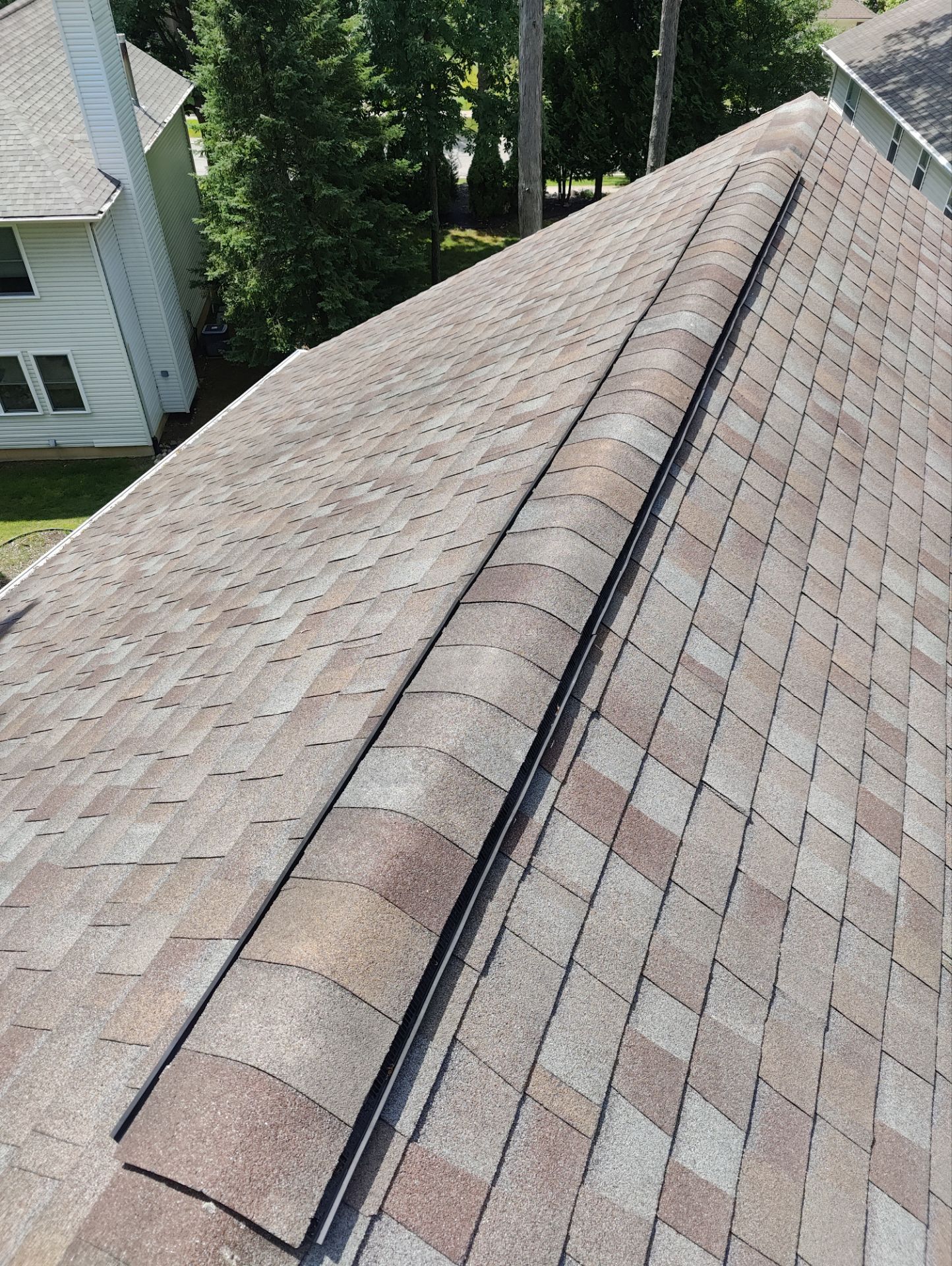 Roof Replacement using CertainTeed Landmark Max Def Shenandoah by 180 Contractors