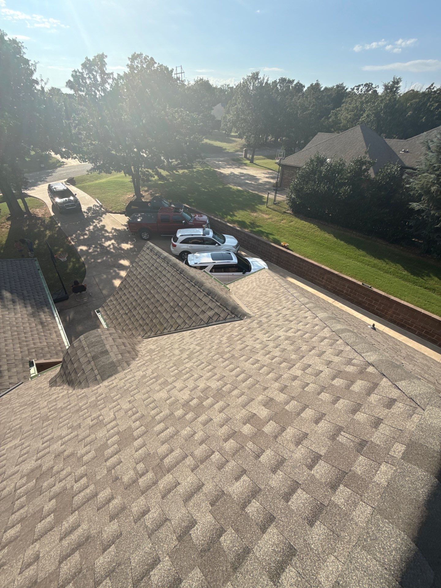 roof replacement in Guthrie by McCann's Roofing and Construction