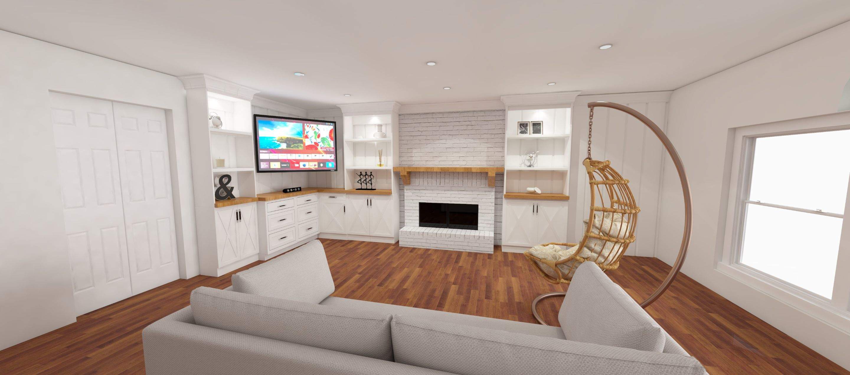 Kitchen Remodel using Cabinets by Home Concepts Construction