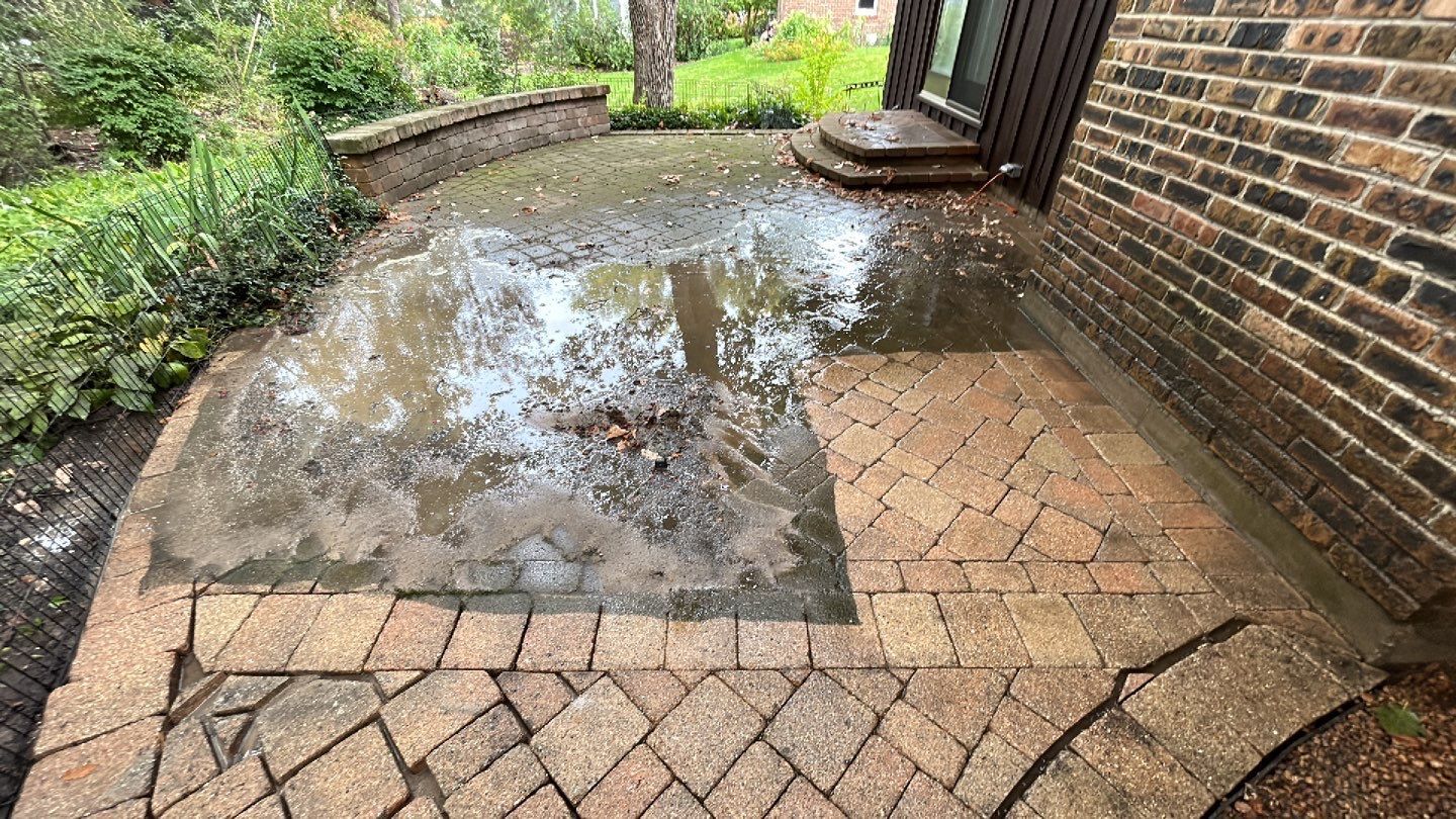 Brick paver clean, sand and seal.  using Surebond SB-1300 by Northern Power Washing LLC.