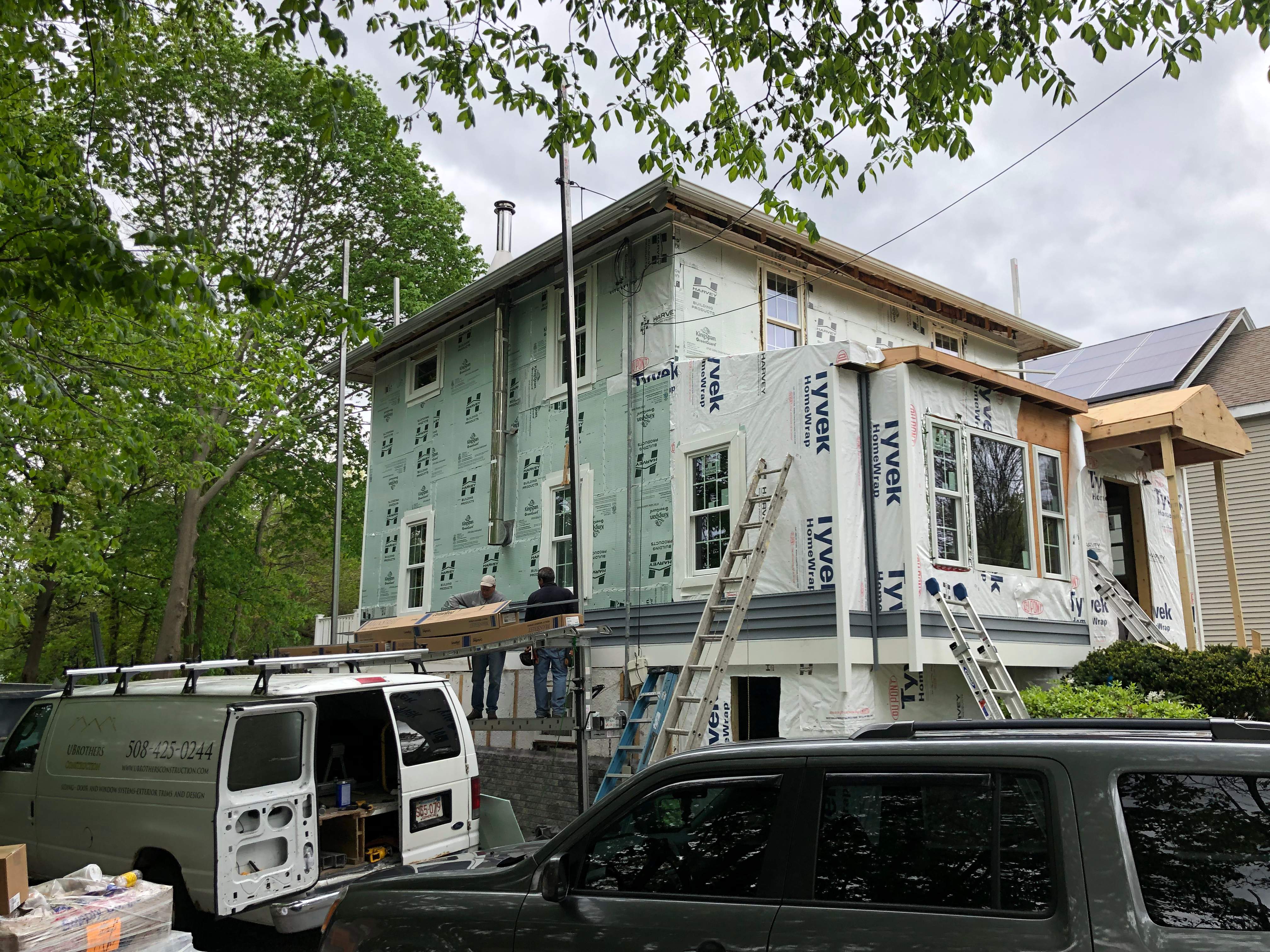 Siding Installation using CertainTeed by UBrothers Construction