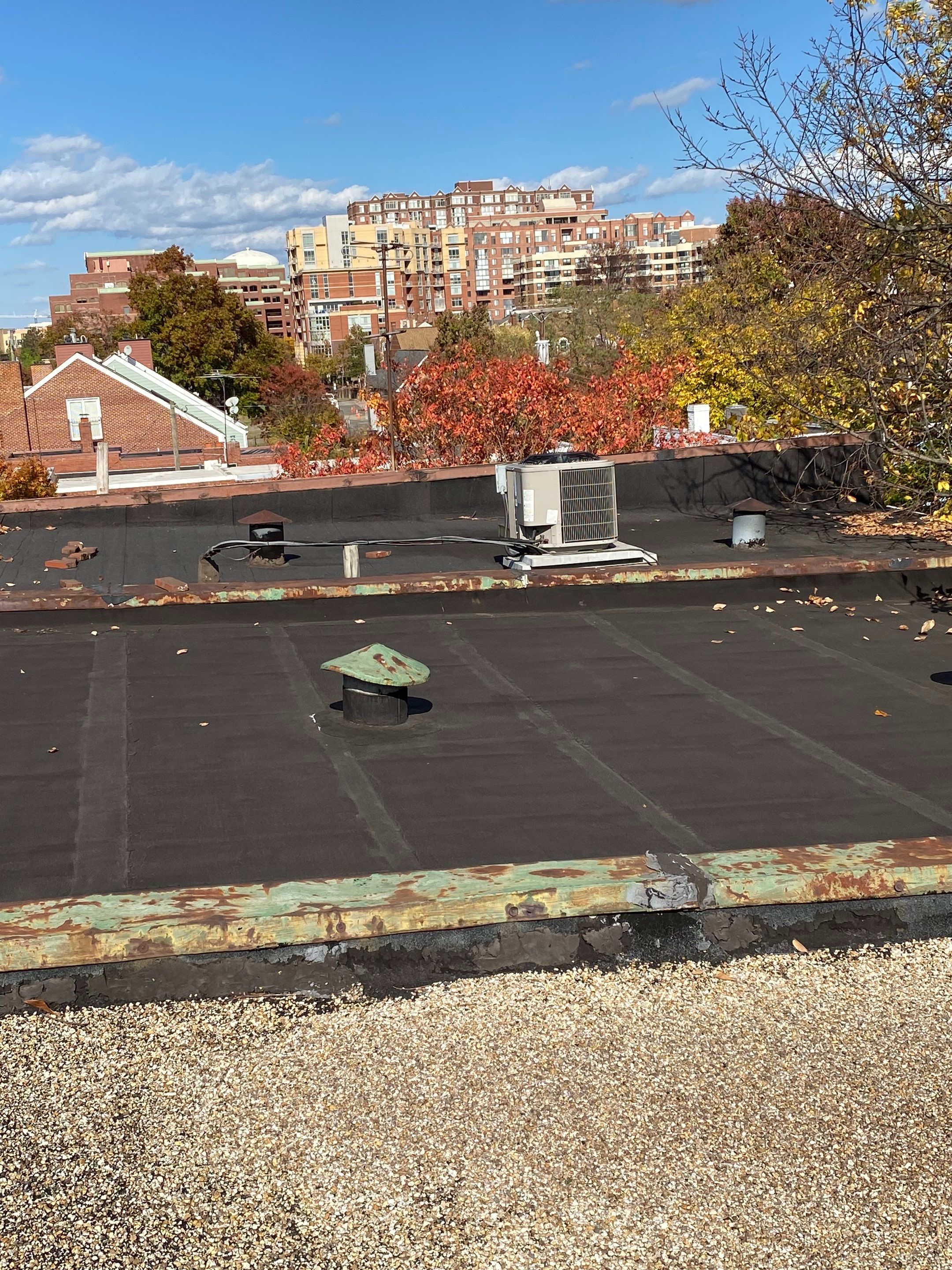 Alexandria: Residential Flat Roof Replacement with Mule Hide TPO Membrane by RM Banning, Inc.