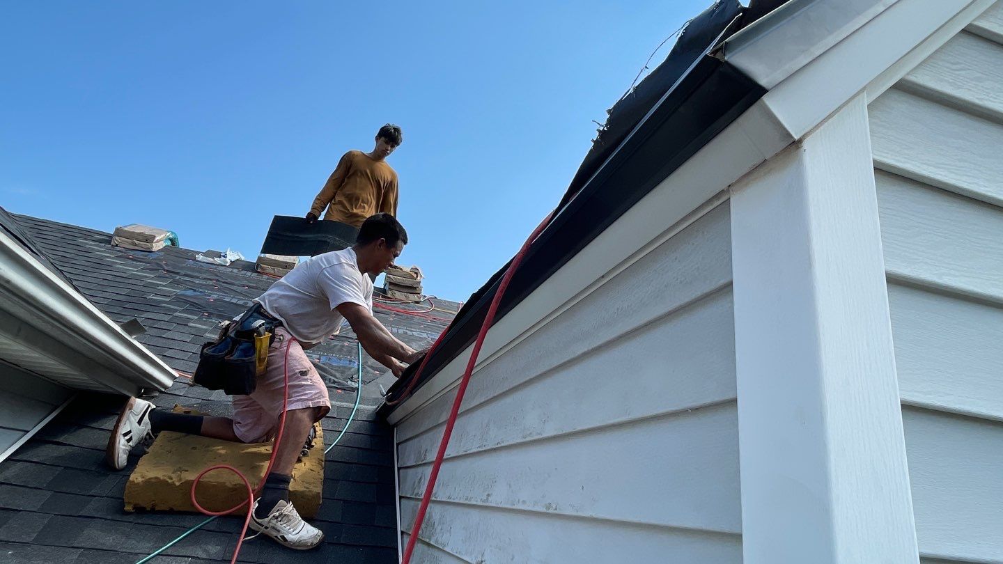 Roof replacement by hail and wind damage by Just Brilliant Restoration JBR