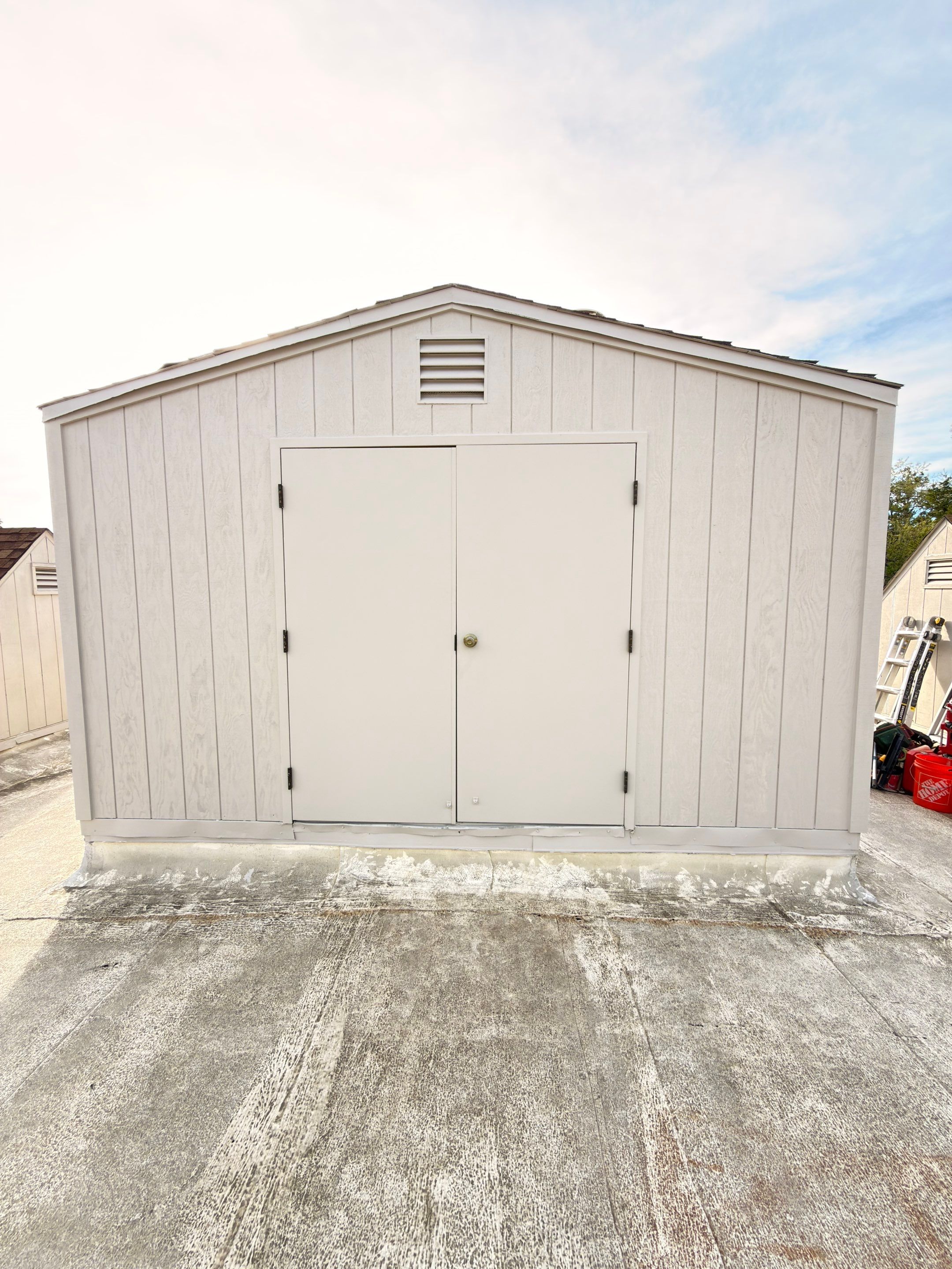 Roof Top Boiler Room and Roofing Repairs by Anza Builders, Inc. 