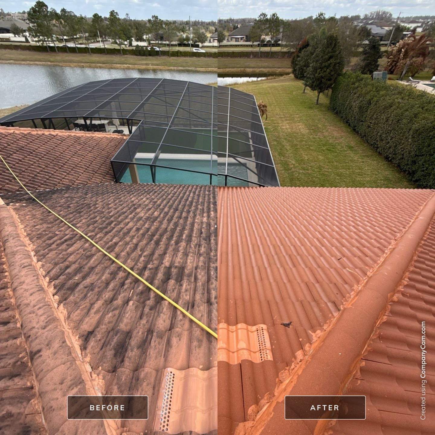 Tile Roof Cleaning by Mallard Systems