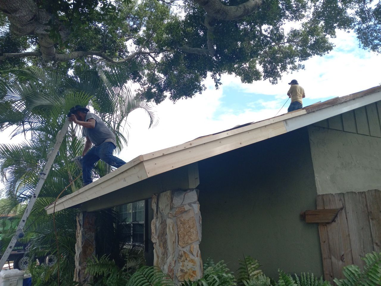 Project in St Pete 33709 by Mitchell Roofing Company LLC 