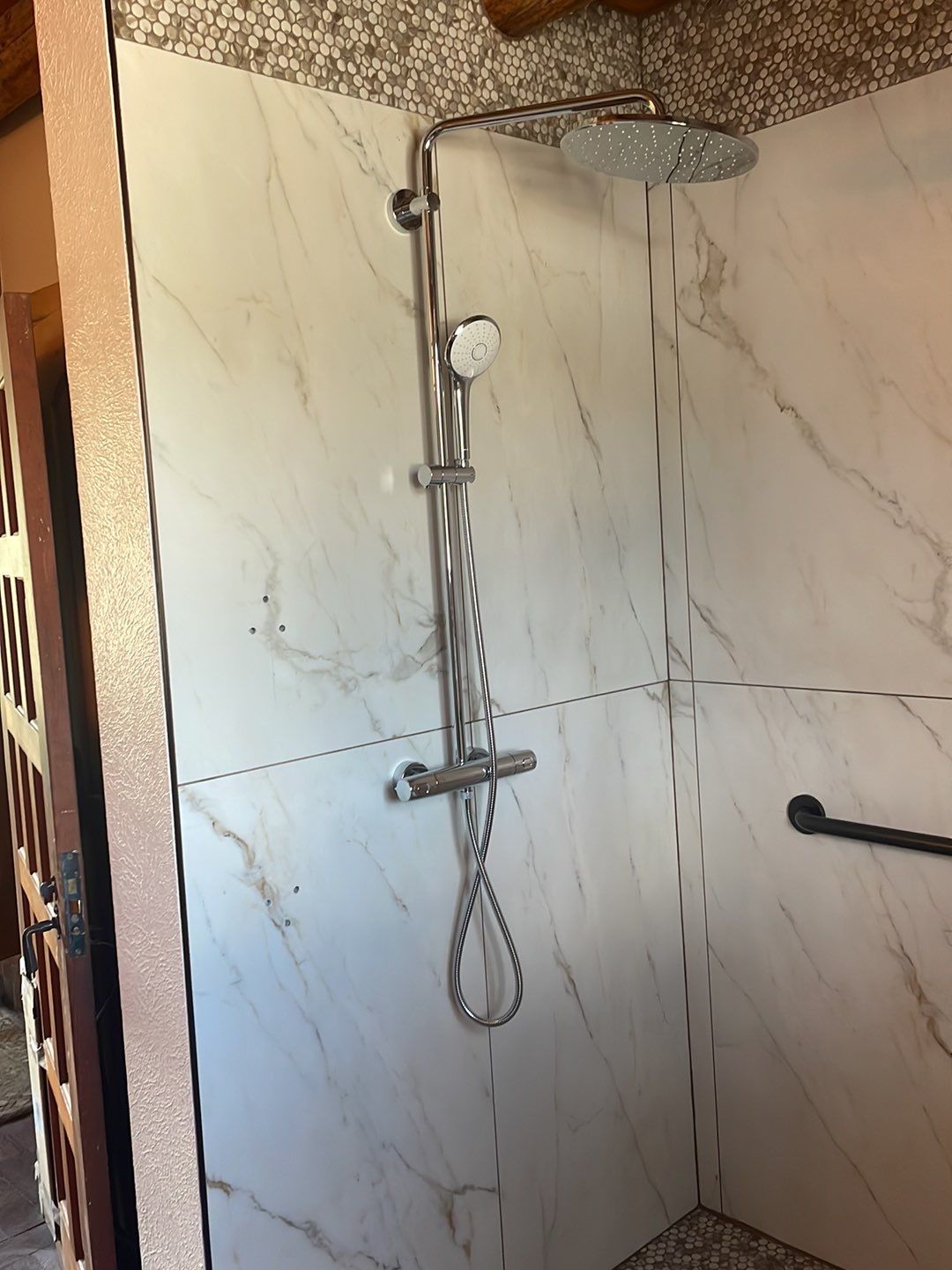 Southwestern Bathroom Remodel by Rio Grande Building & Storage