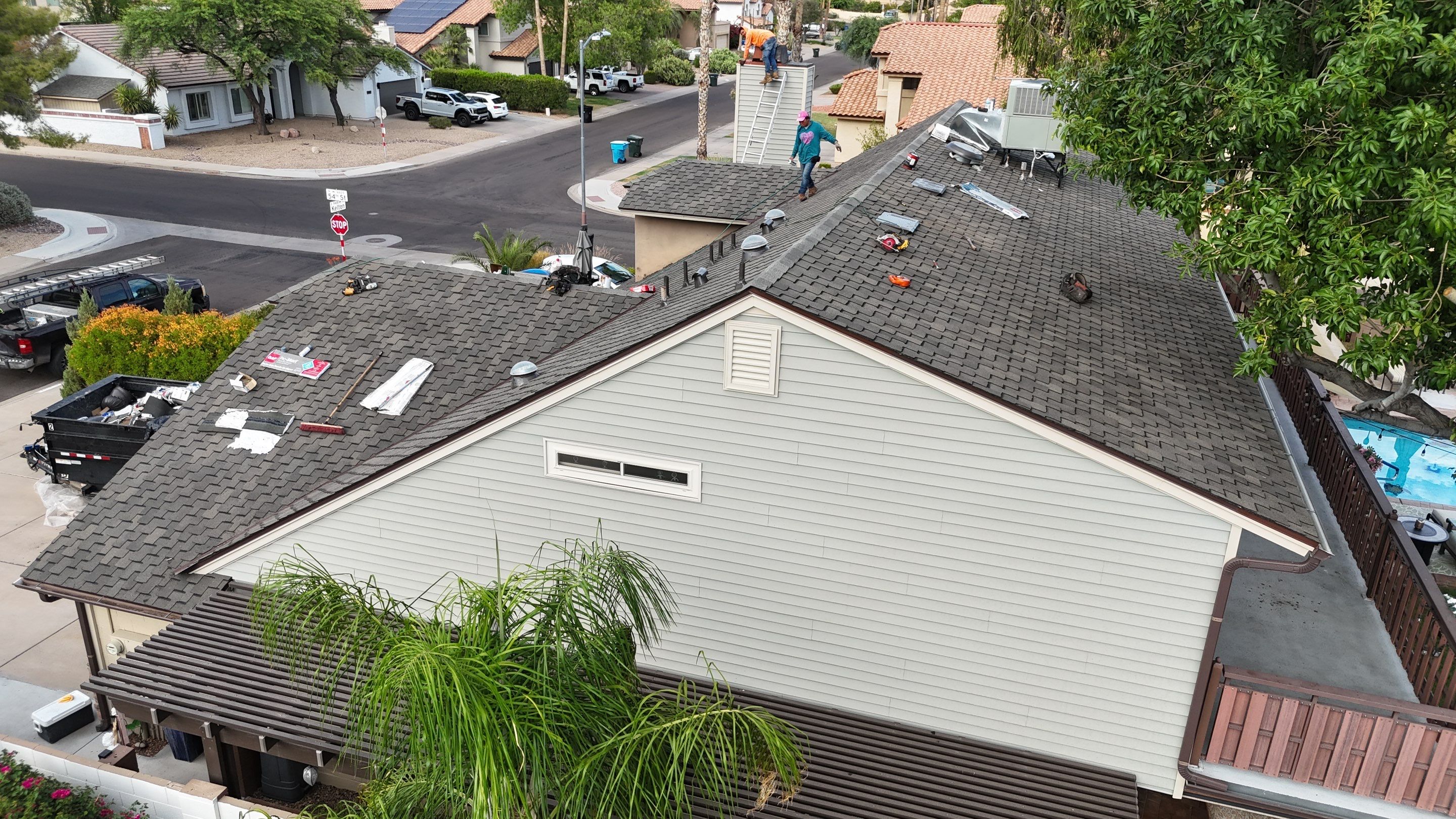 Project in Scottsdale, AZ by Saint Roofing