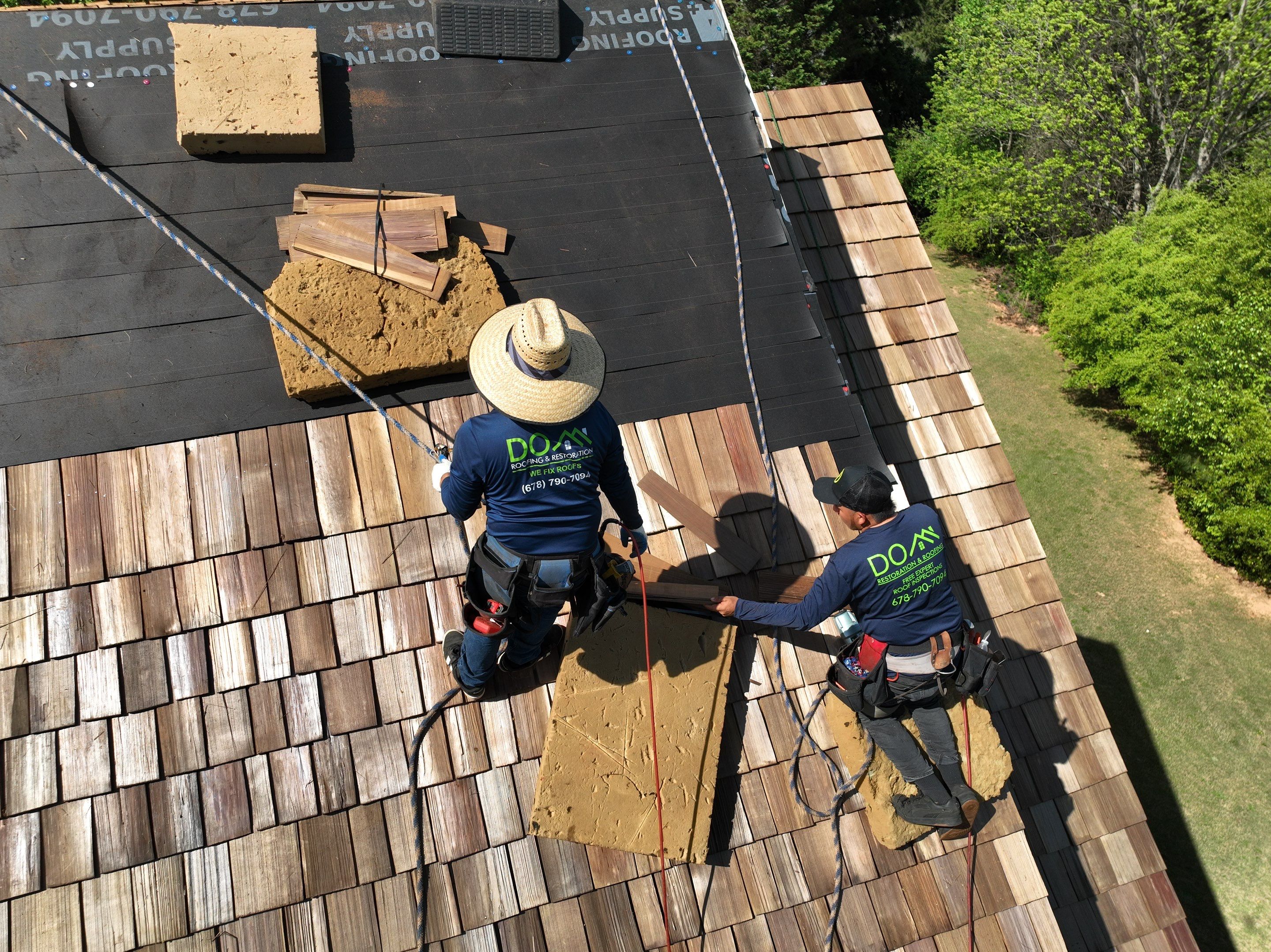 Canterbury Lake Alpharetta Roof Replacement  by Dom Roofing & Restoration