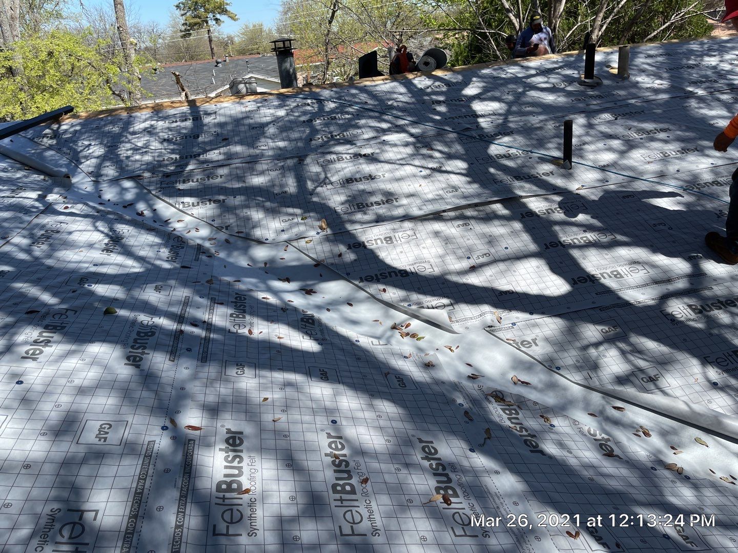 Historical Home needed a full decking and new roof by First United Roofing & Construction