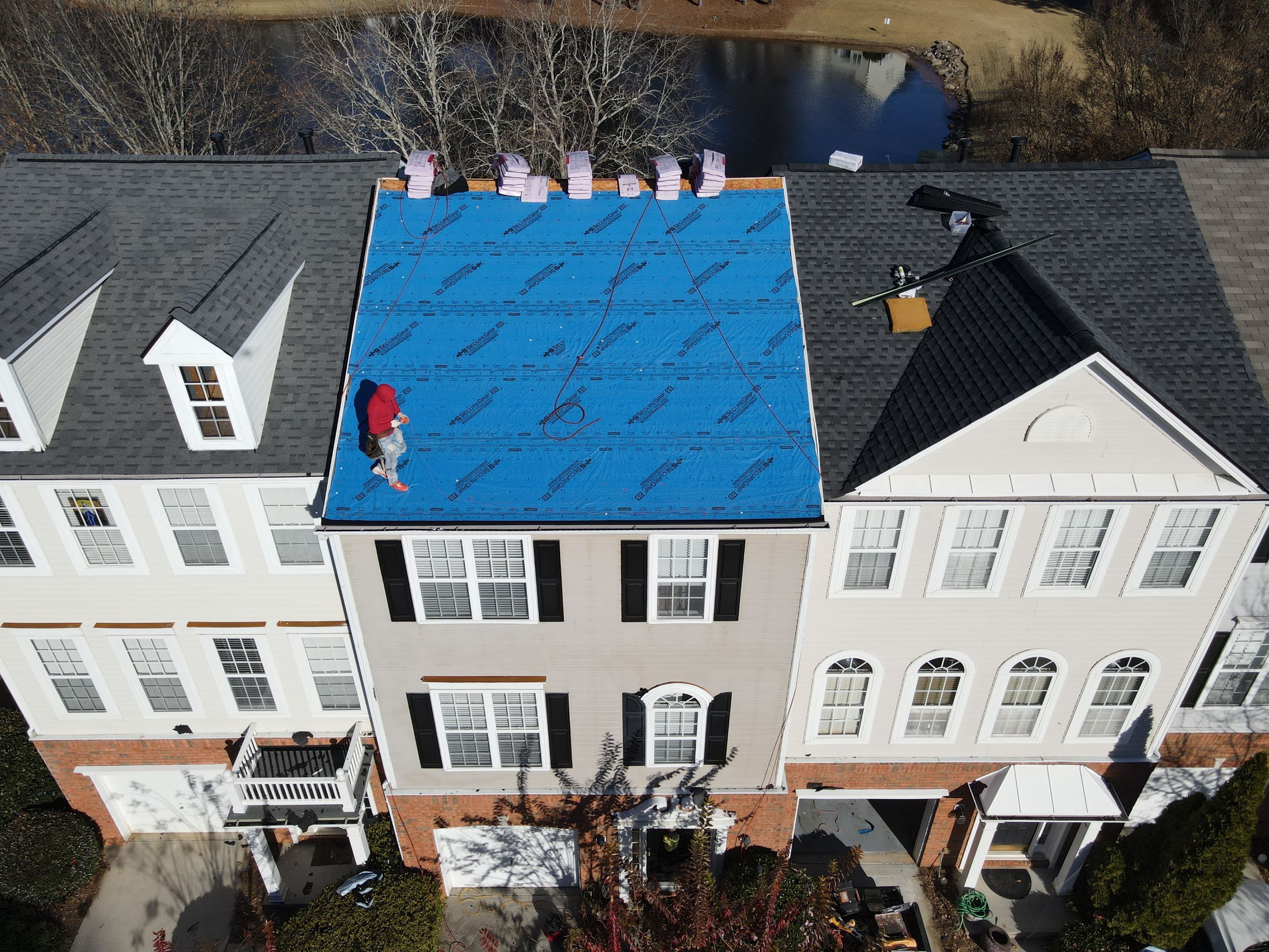Residential Roofing Installation using Owens Corning by Inspector Roofing and Restoration