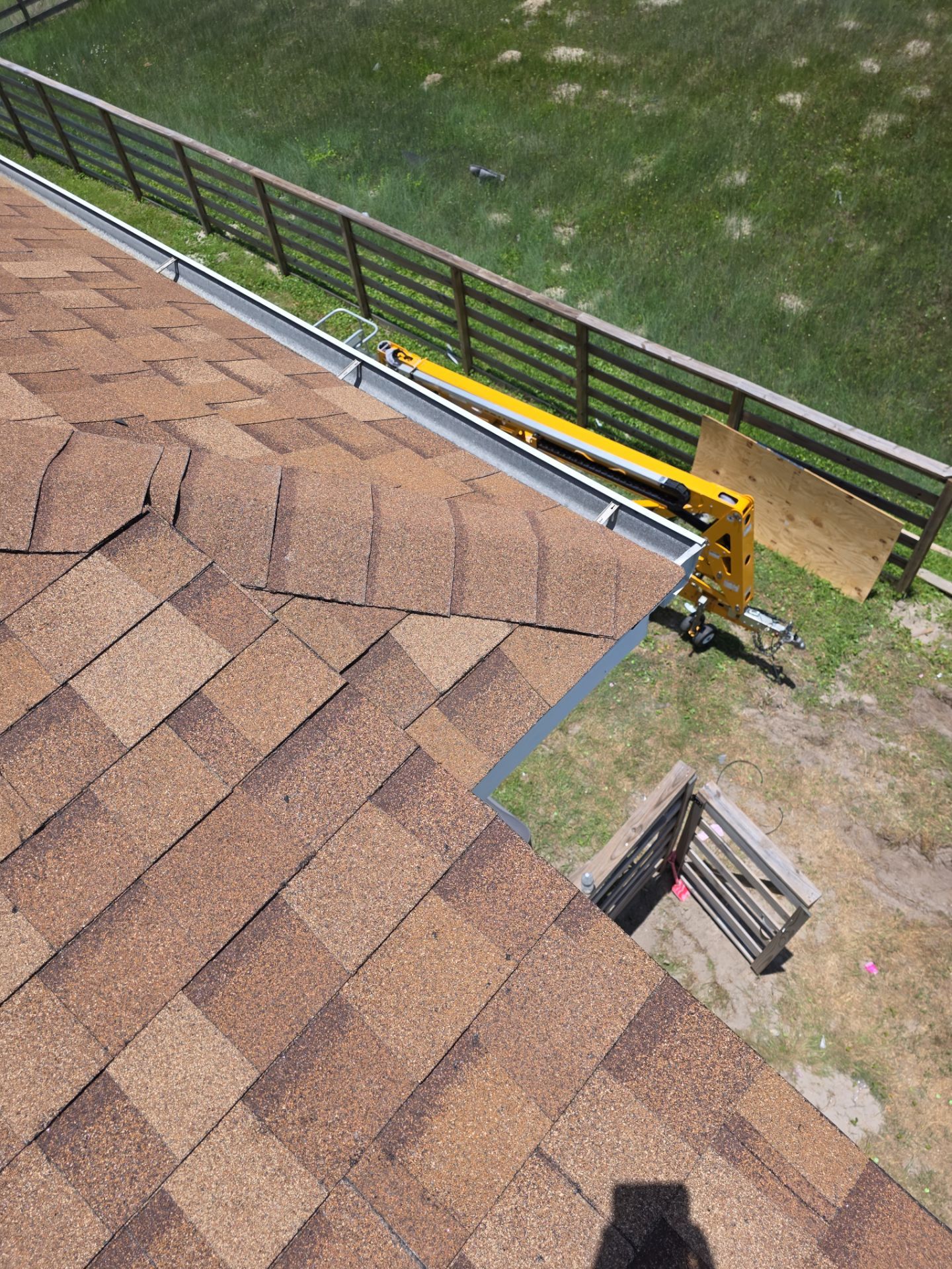 We Aint Scared of heights  by Bayfront Roofing and Construction
