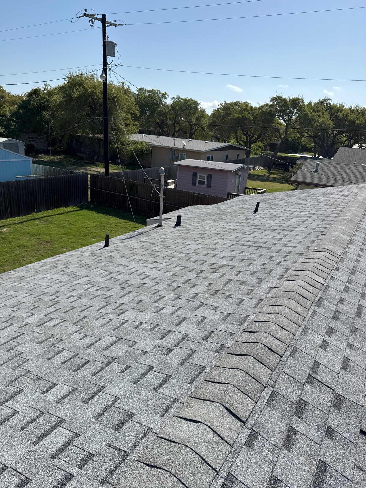 Perfectly Pink in Rockport Texas by Bayfront Roofing and Construction