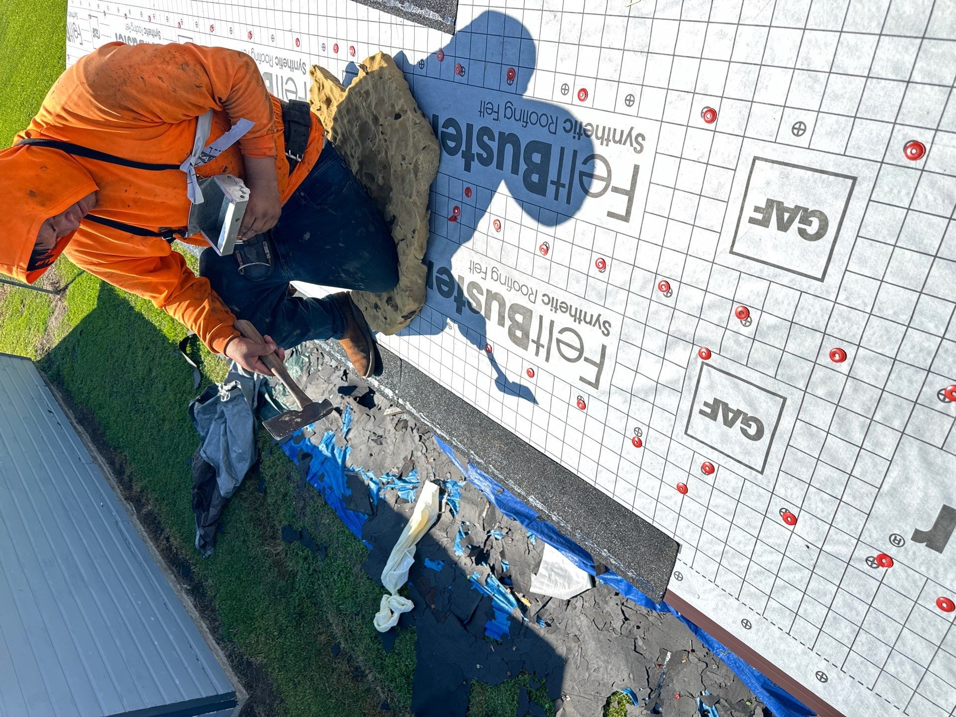 GAF HDZ TIMBERLINE BARKWOOD by Motion Roofing