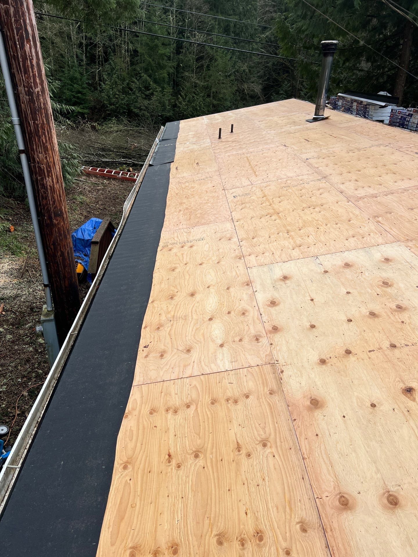 Residential Roofing Installation using GAF HDZ Shingles by Roofing Formula LLC