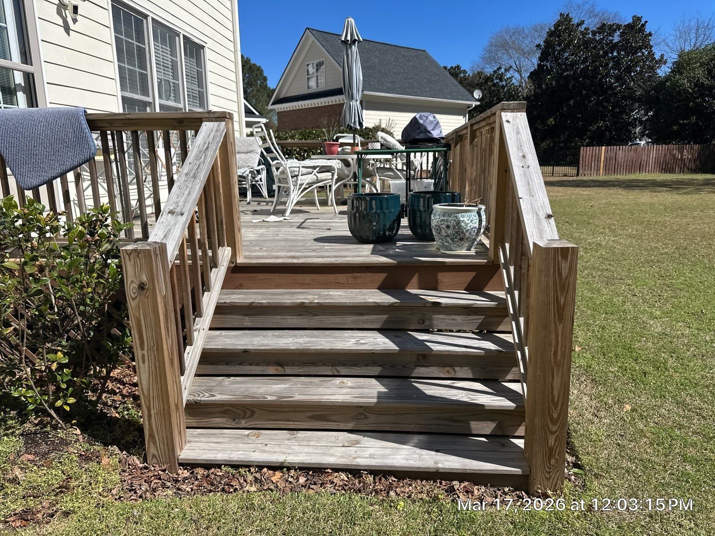 Deck using Wood Sealant by DuraSeal