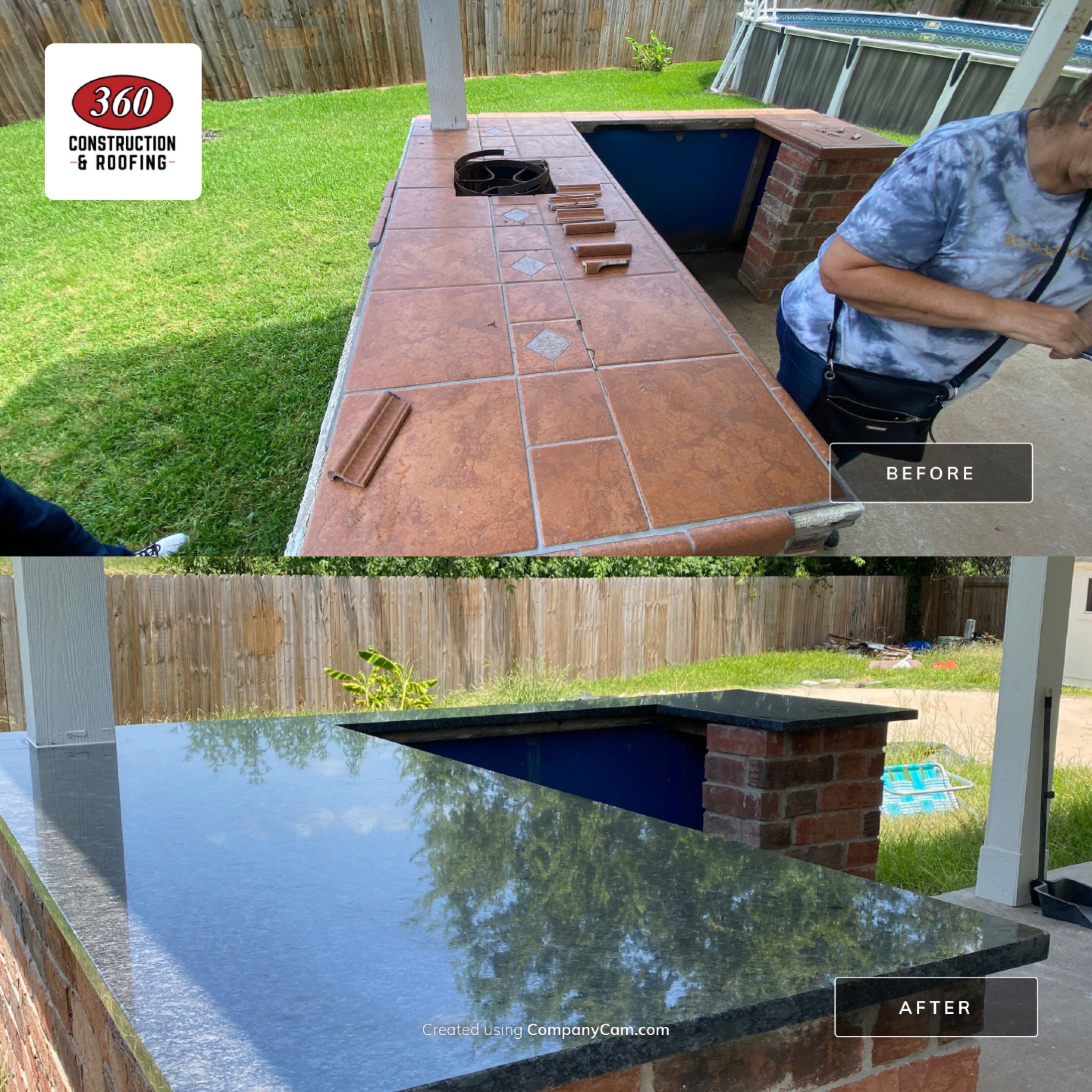 Carpet/Paint/Countertop - Celeste M. by 360 Construction & Roofing