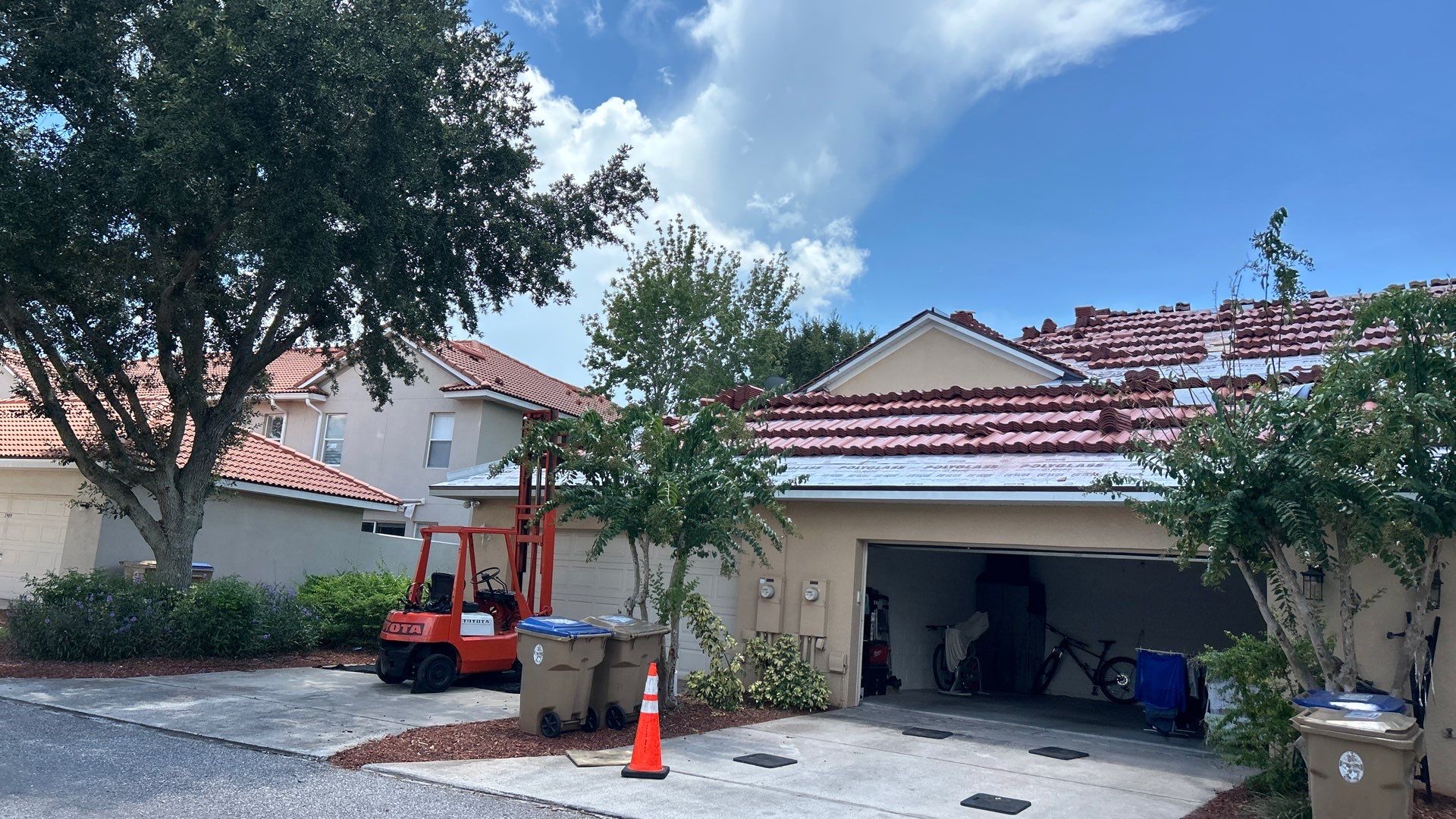 Commercial Tile Project  by Fiddlers Roofing