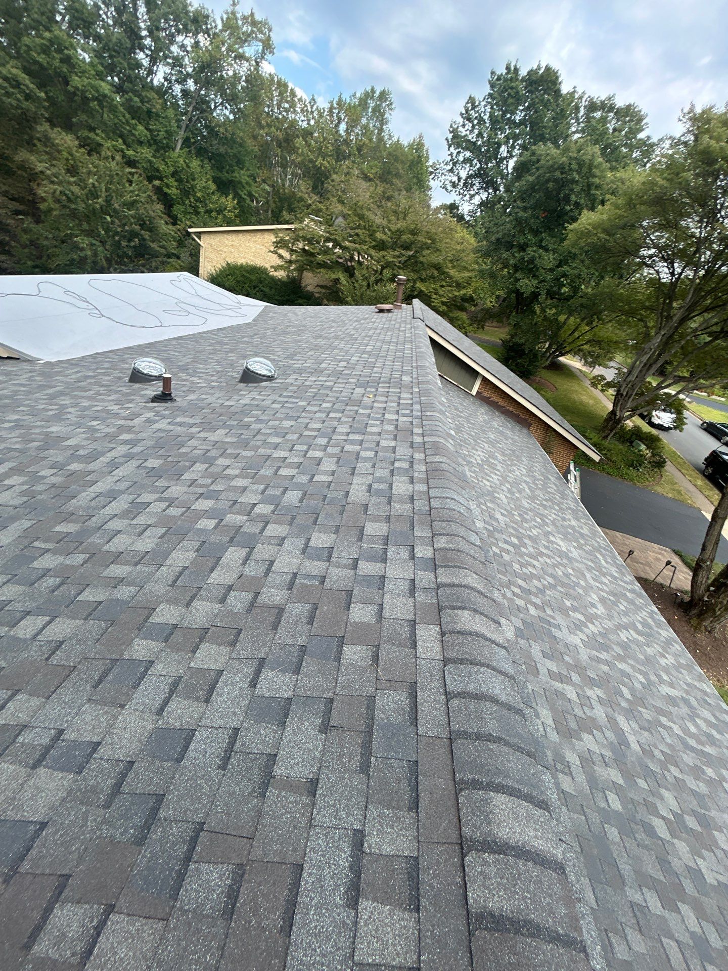 Vienna : Residential Roof Replacement with CertainTeed Landmark Pro in Max Def Georgetown Gray  by RM Banning, Inc.