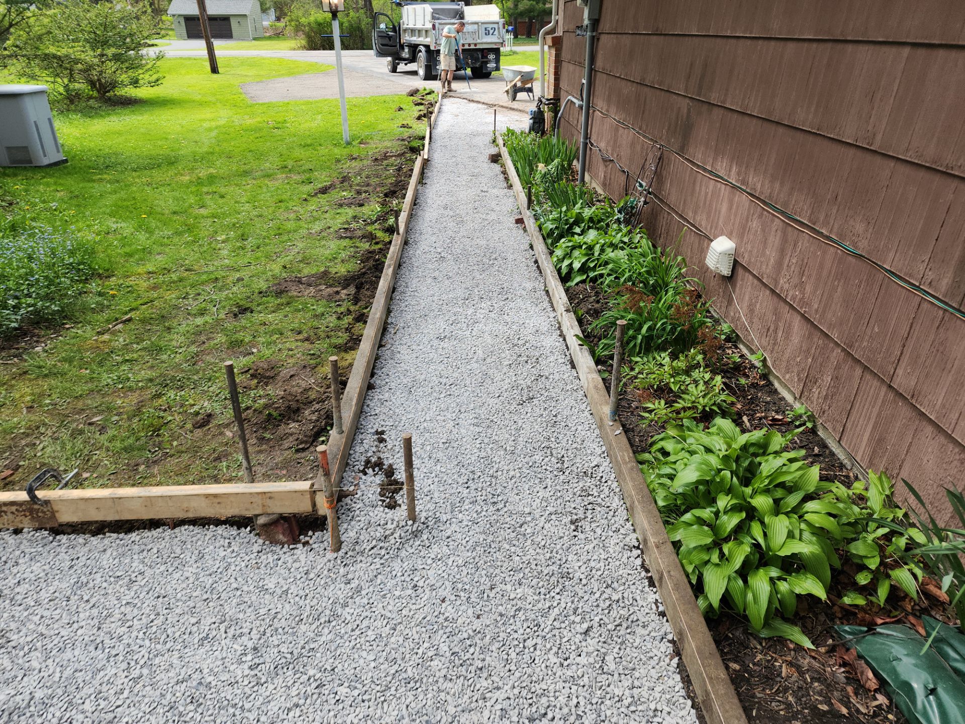 Stamped Concrete by Ivy Lea Construction